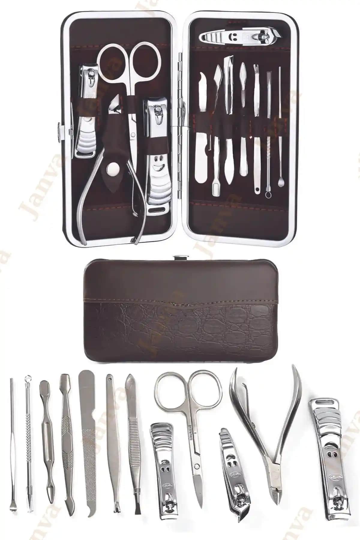 Janva ve MERZE 12 Parça Profesyonel Manikür Setleri Karşılaştırması