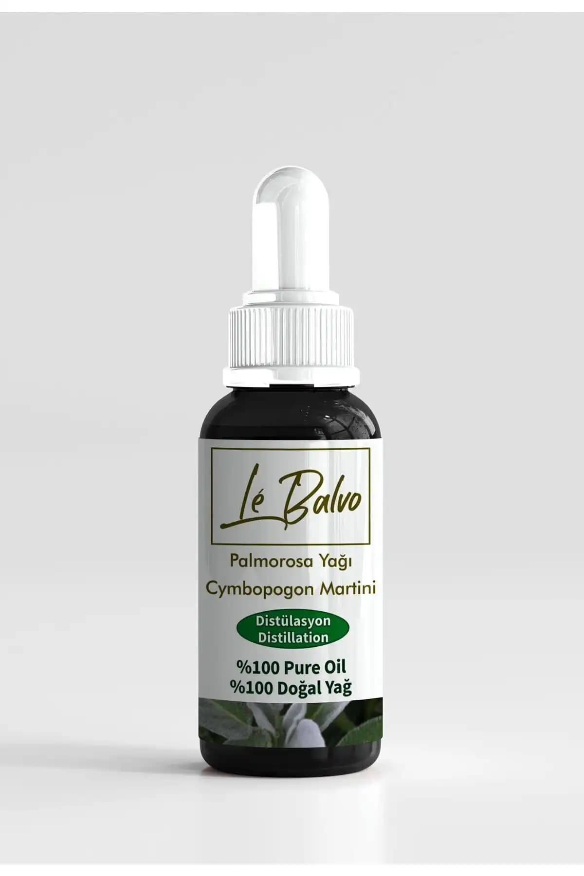 Le Balvo Palmorosa Yağı 10 Ml Doğal Cilt ve Saç Bakımı Aromaterapi Ürünü