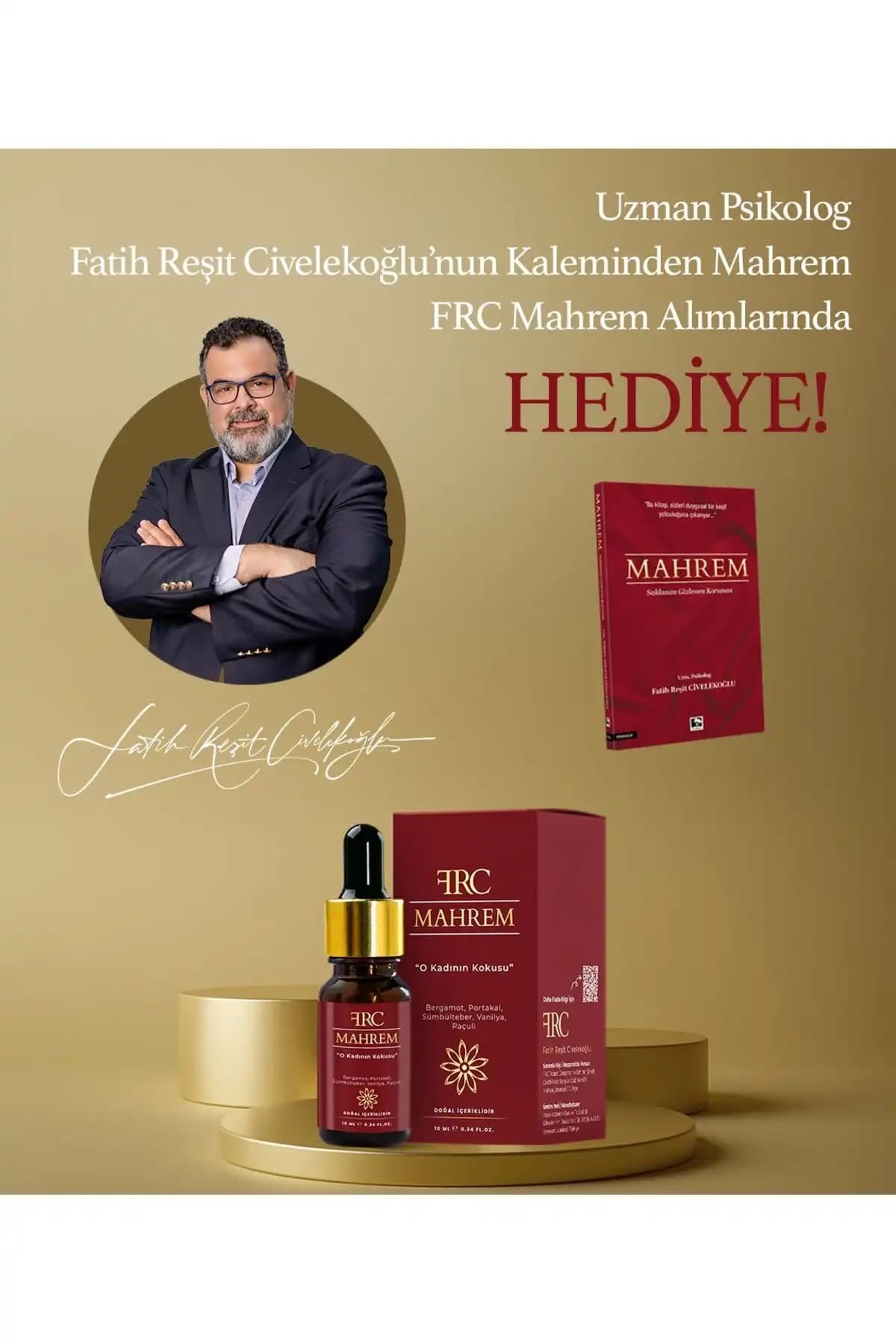 Mahrem Esans Yağı: Doğal Aromasıyla Rahatlatıcı ve Enerji Verici Bir Ürün