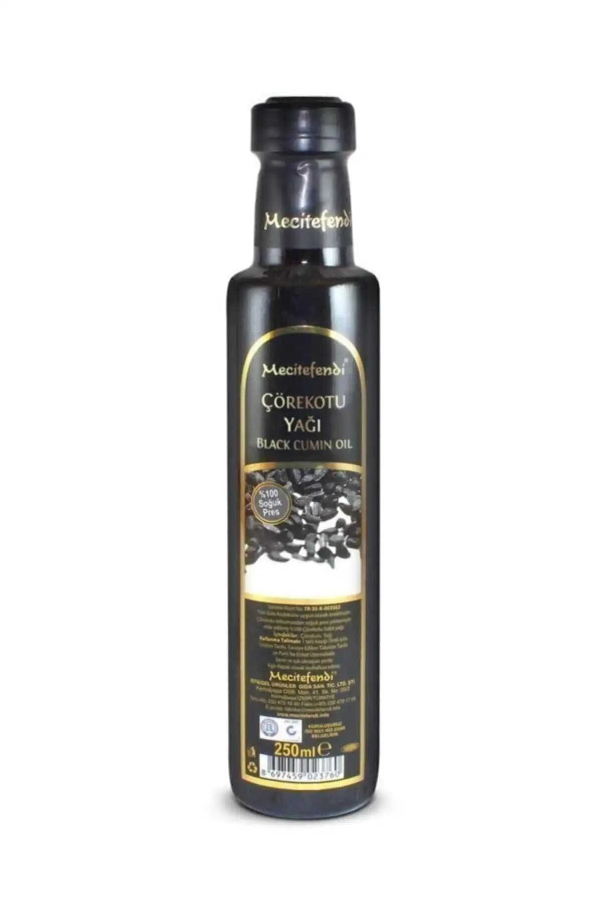 Mecitefendi Çörek Otu Yağı 250 ml doğal ve saf yüksek kalite çörekotu yağı