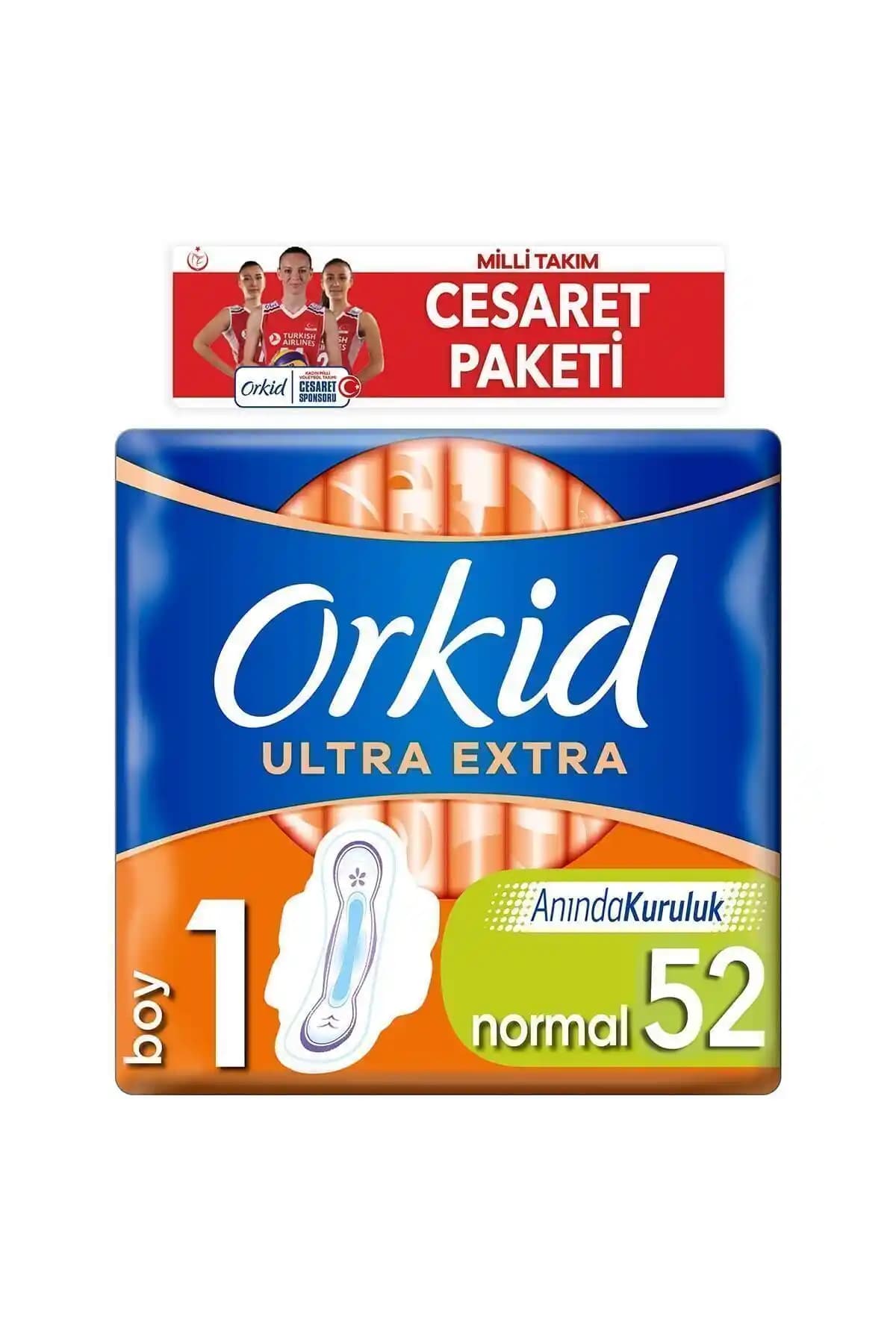 Orkid Hijyenik Ped Ultra Extra Normal ve Orkid Ultra Extra Normal Karşılaştırması