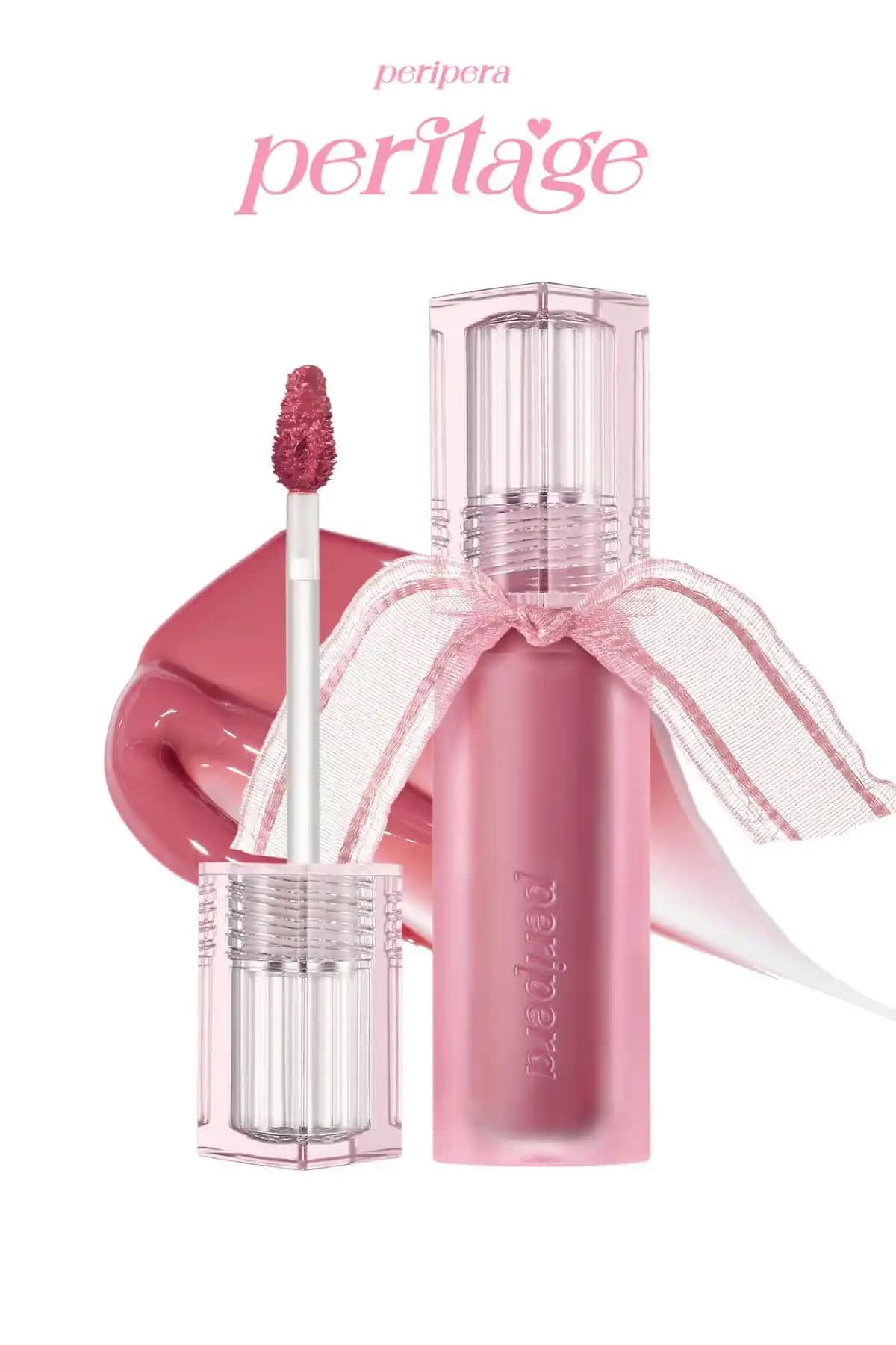 PERIPERA Water Bare ve Ink Mood Glowy Tint Karşılaştırması Dudak Makyajında Doğal ve Parlak Görünüm