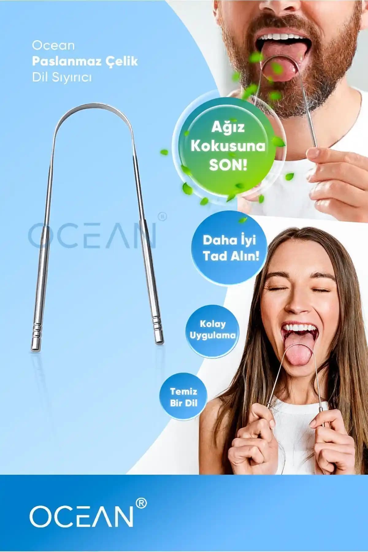 Ağız Sağlığını Koruyan Ocean ve Probident Dil Temizleyicileri Karşılaştırması