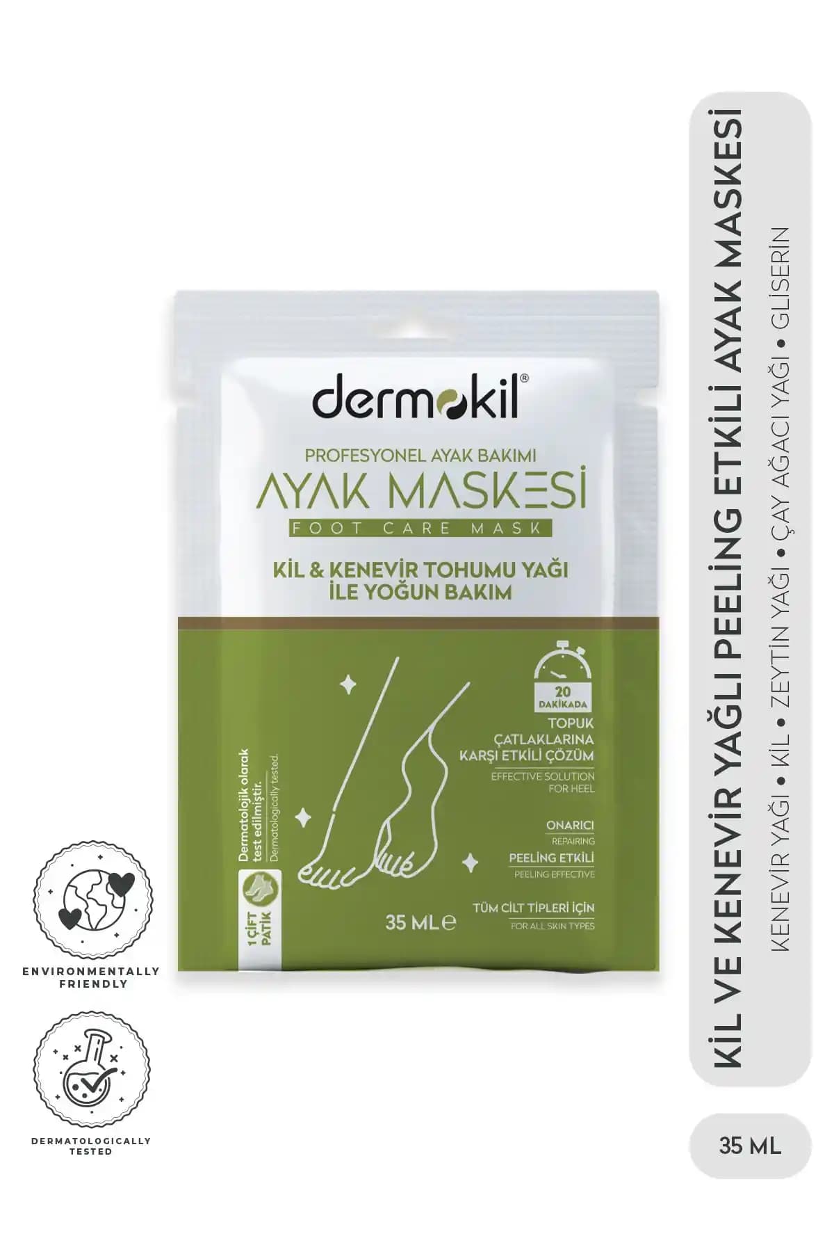 Dermokil Ayak Maskeleri Karşılaştırması: Kil & Kenevir ile Peeling Etkili Seçenekler