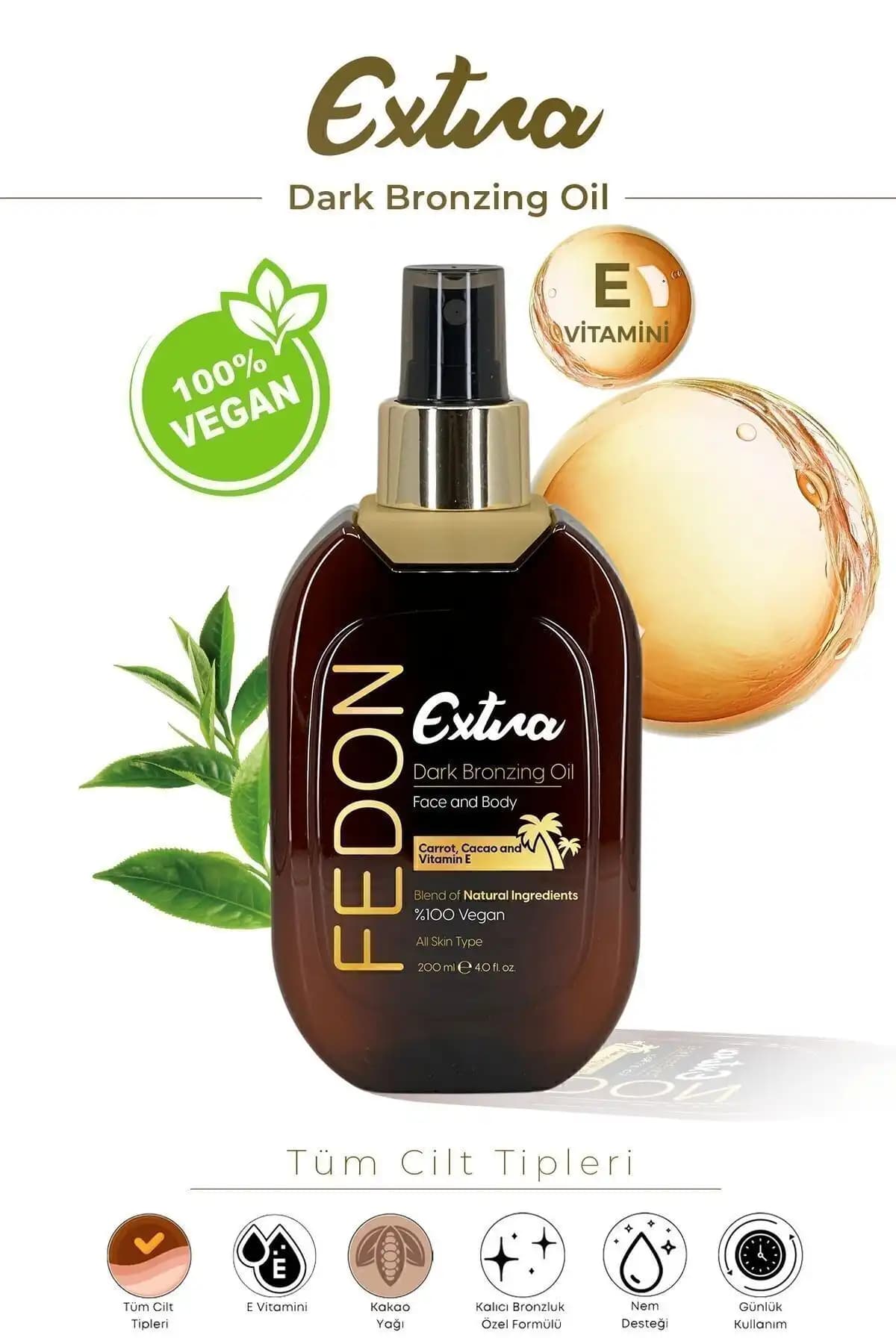 Eda Taşpınar Miami Extreme Bronzing Bomb ve fedon Ekstra Koyu Bronzlaştırıcı Karşılaştırması 2