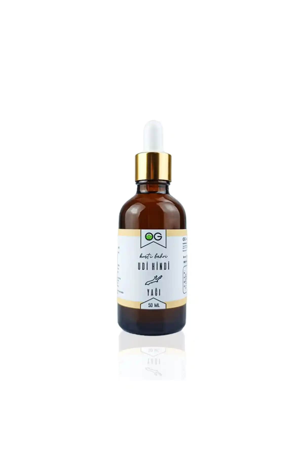 OG Natural Udi Hindi Yağı 50 ml doğal içeriklerle solunum ve bağışıklık desteği