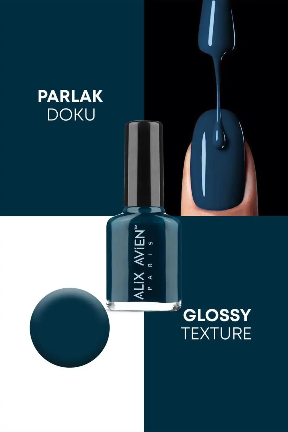 Alix Avien Petrol Mavisi ve Flormar Parlak Oje Karşılaştırması: Renk, Kalite ve Dayanıklılık Analizi 1