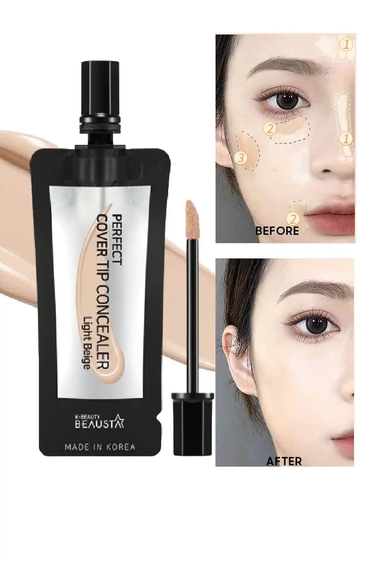 Beausta Göz Altı Kapatıcı: Yüksek Kapatıcılık ve Doğal Görünüm Sunan Makyaj Ürünü