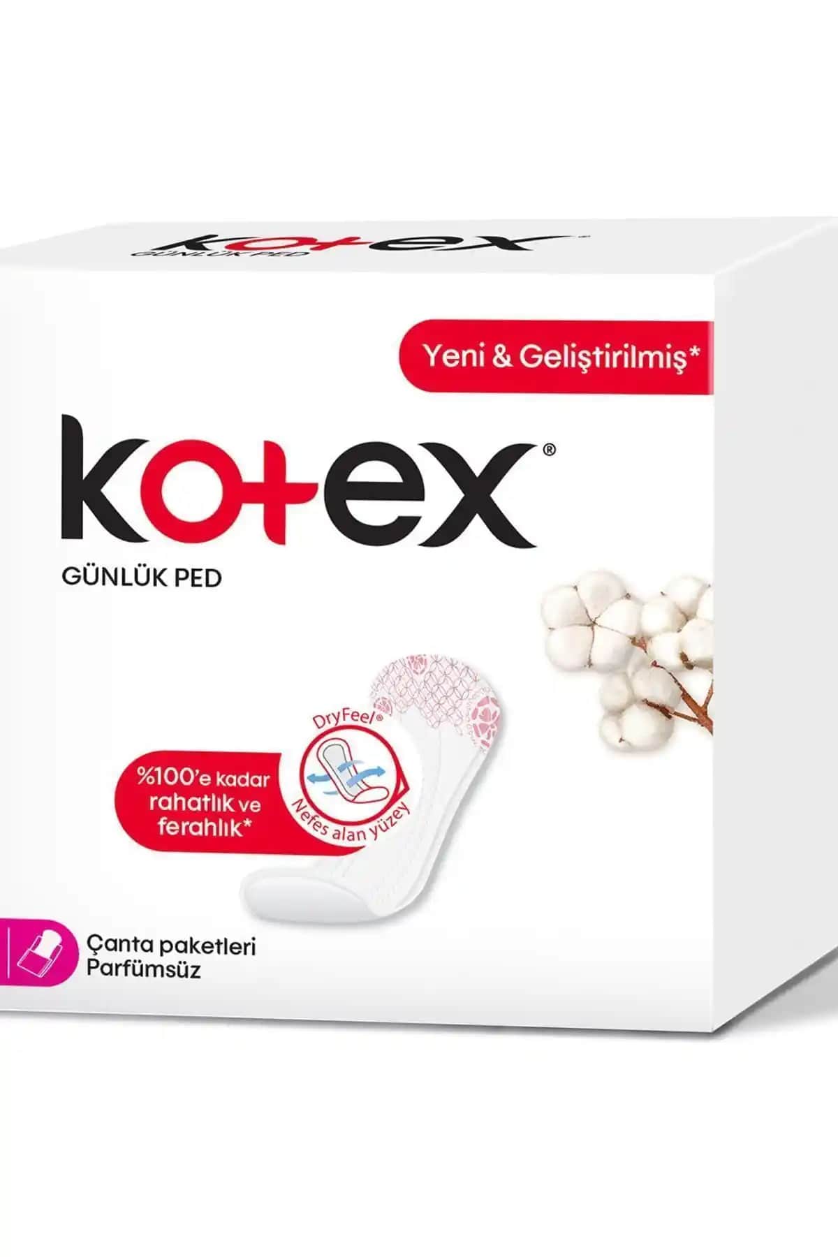 Kotex Günlük Ped Normal ve Ultra Normal Ekonomik Paket Karşılaştırması