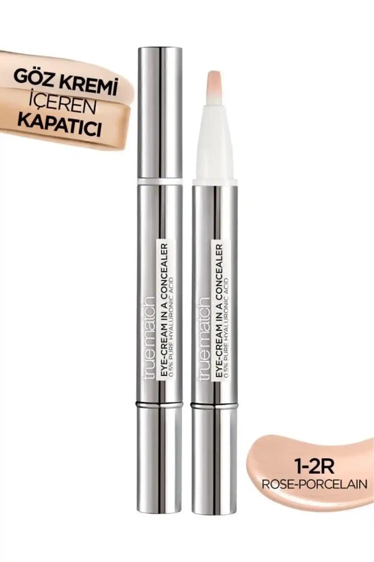 L'Oreal Paris True Match Göz Kremi İçeren Kapatıcı ile Doğal ve Kusursuz Makyaj Deneyimi