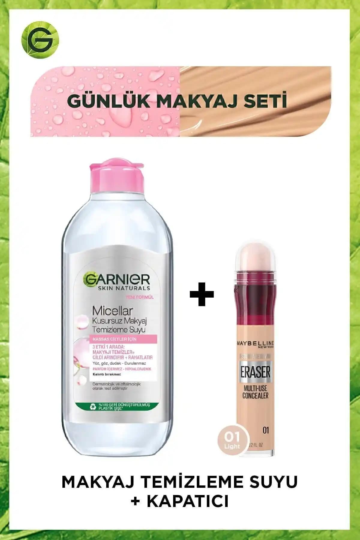 Maybelline ve Garnier Ürünleriyle Günlük Cilt Bakımı ve Makyaj Temizliği Rehberi