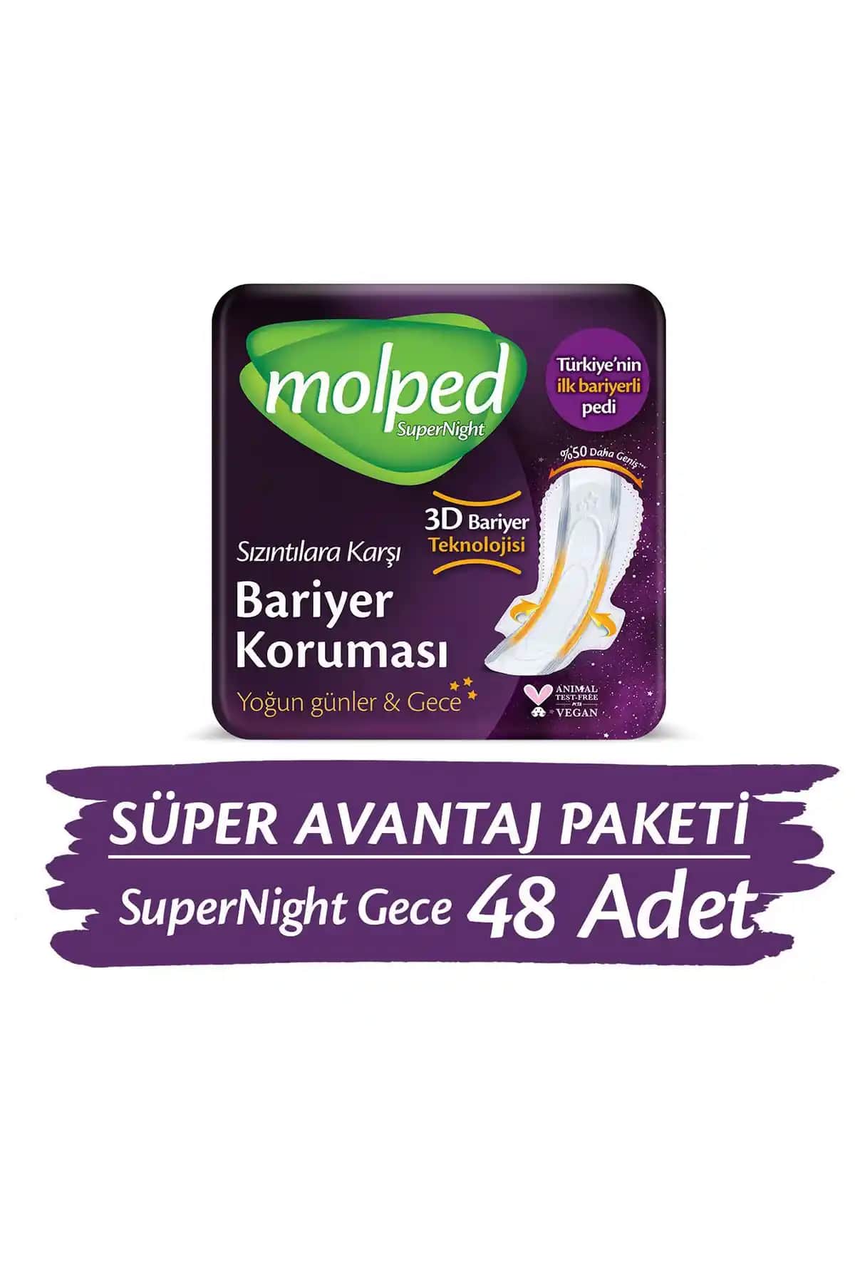 Molped Supernight ve Süpernight Hijyenik Ped Karşılaştırması: Özellikler ve Kullanıcı Yorumları