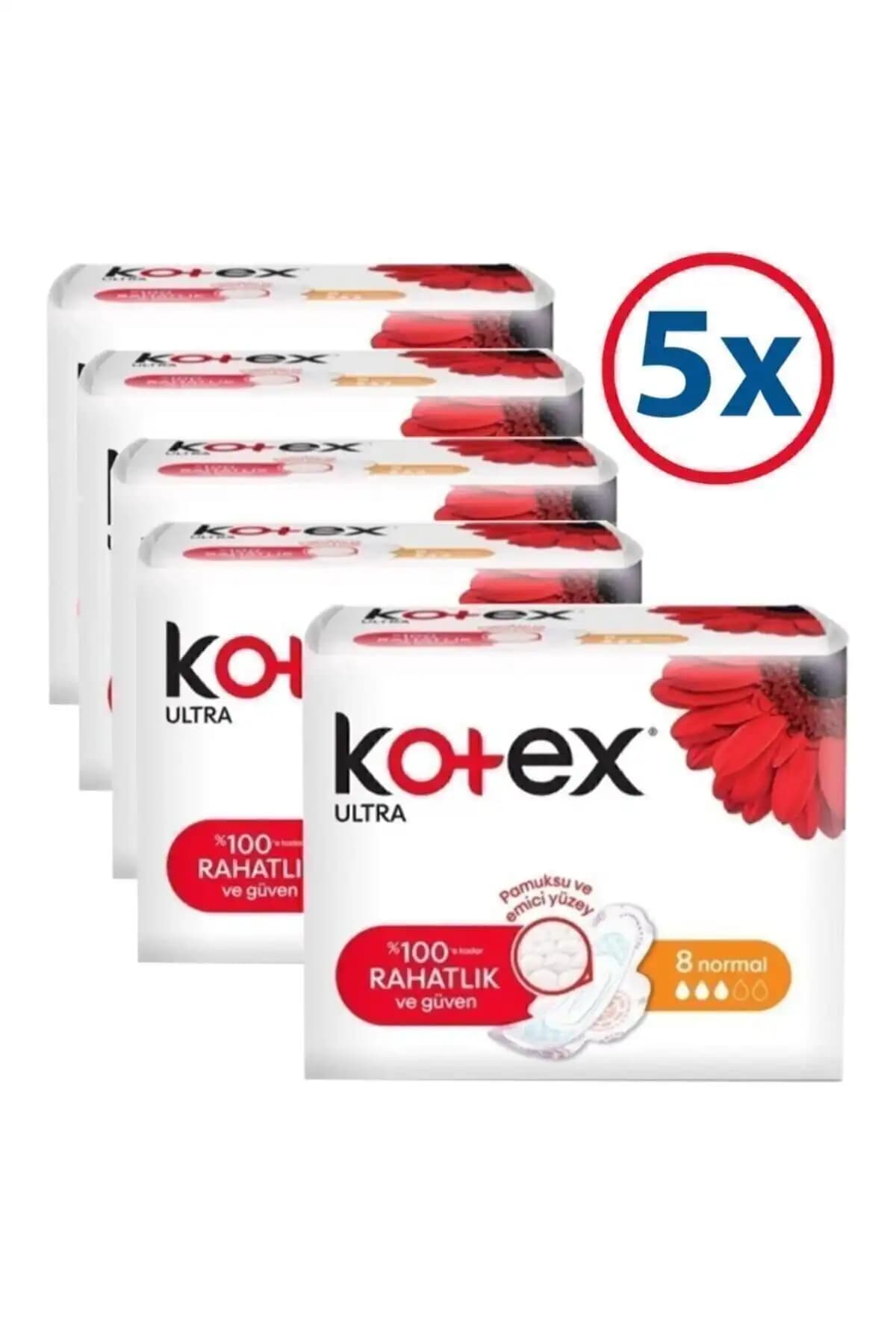 Kadın Hijyen Ürünleri Karşılaştırması: beije Hafif Regl Paketi ve Kotex Ultra Normal Ped 2