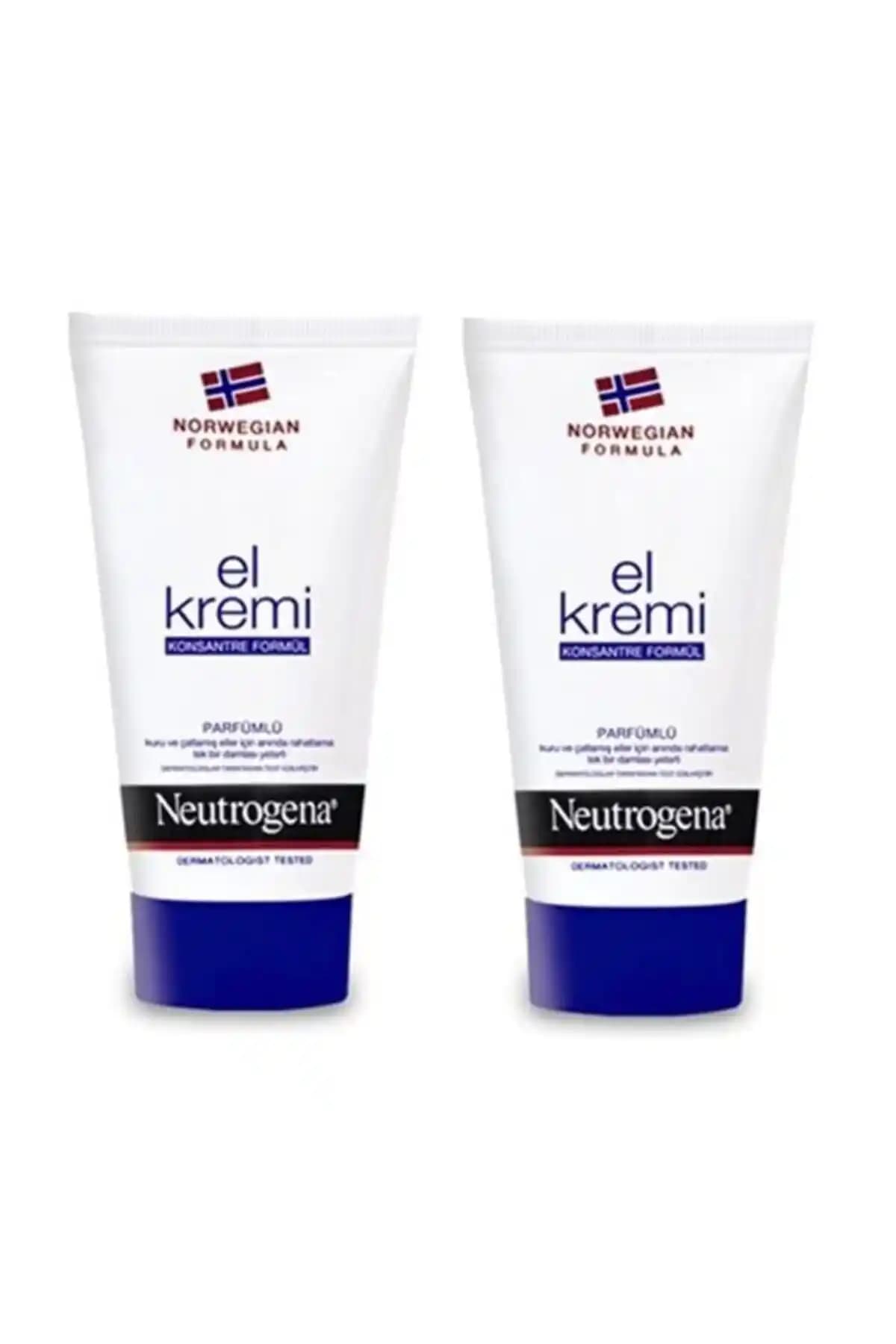 Neutrogena 50 ml Parfümlü El Kremi Seti Kuru ve Hassas Eller İçin Günlük Bakım Ürünü