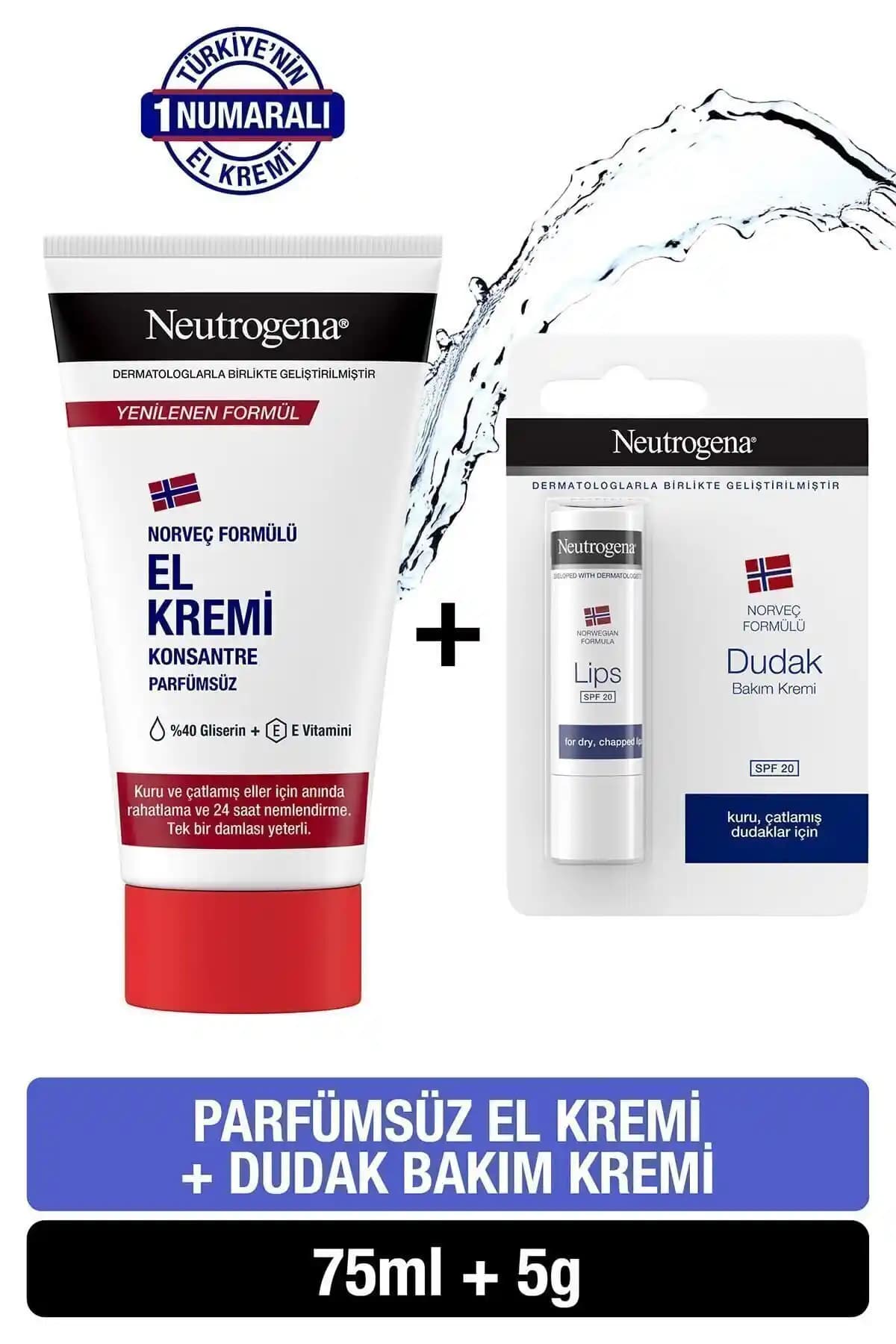 Neutrogena Norveç Formülü Parfümsüz El Kremi: Yoğun Nem ve Hassas Cilt Bakımı