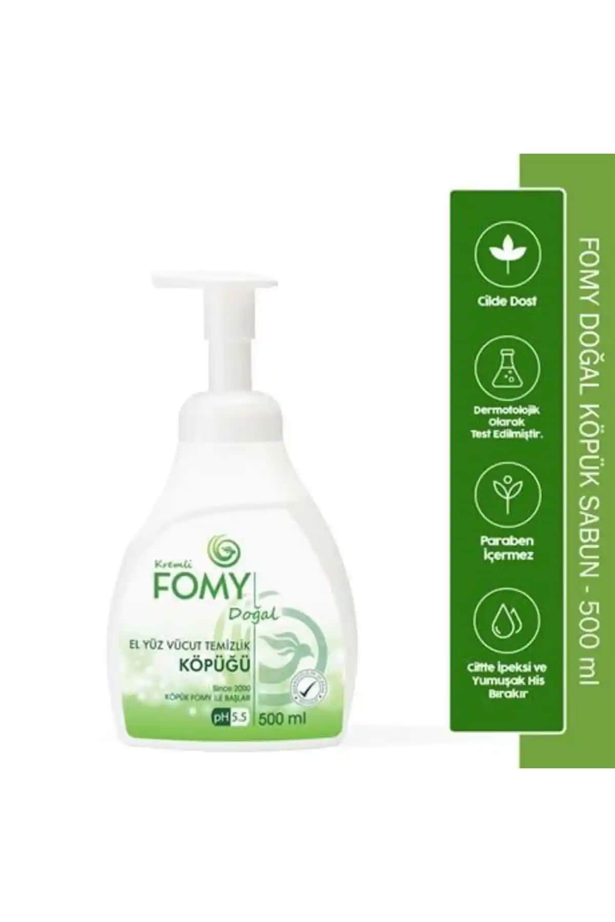 Fomy Doğal ve Narin El Temizleme Köpüğü: Hassas Ciltler İçin Güvenilir Temizlik Çözümü