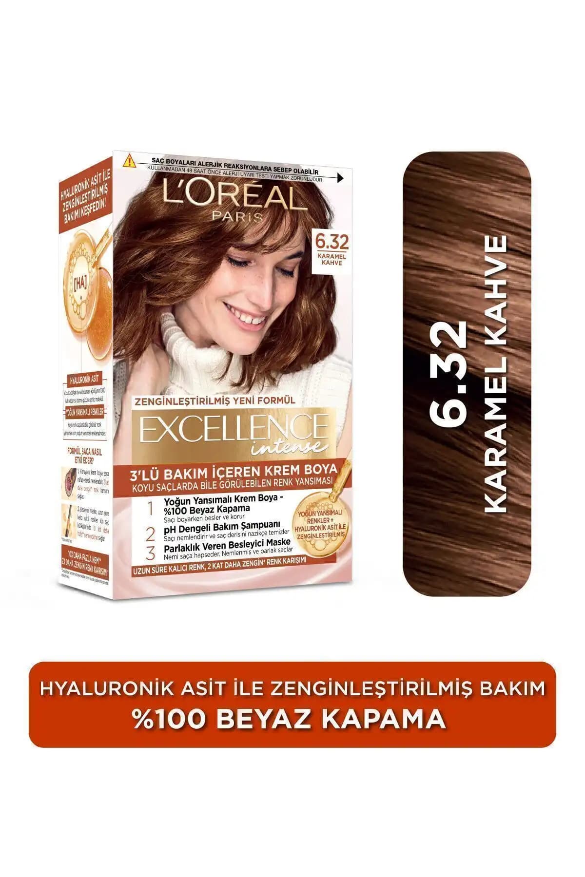 L'Oreal Paris Excellence Intense ve MAXX DELUXE Karamel Kahve Karşılaştırması 1
