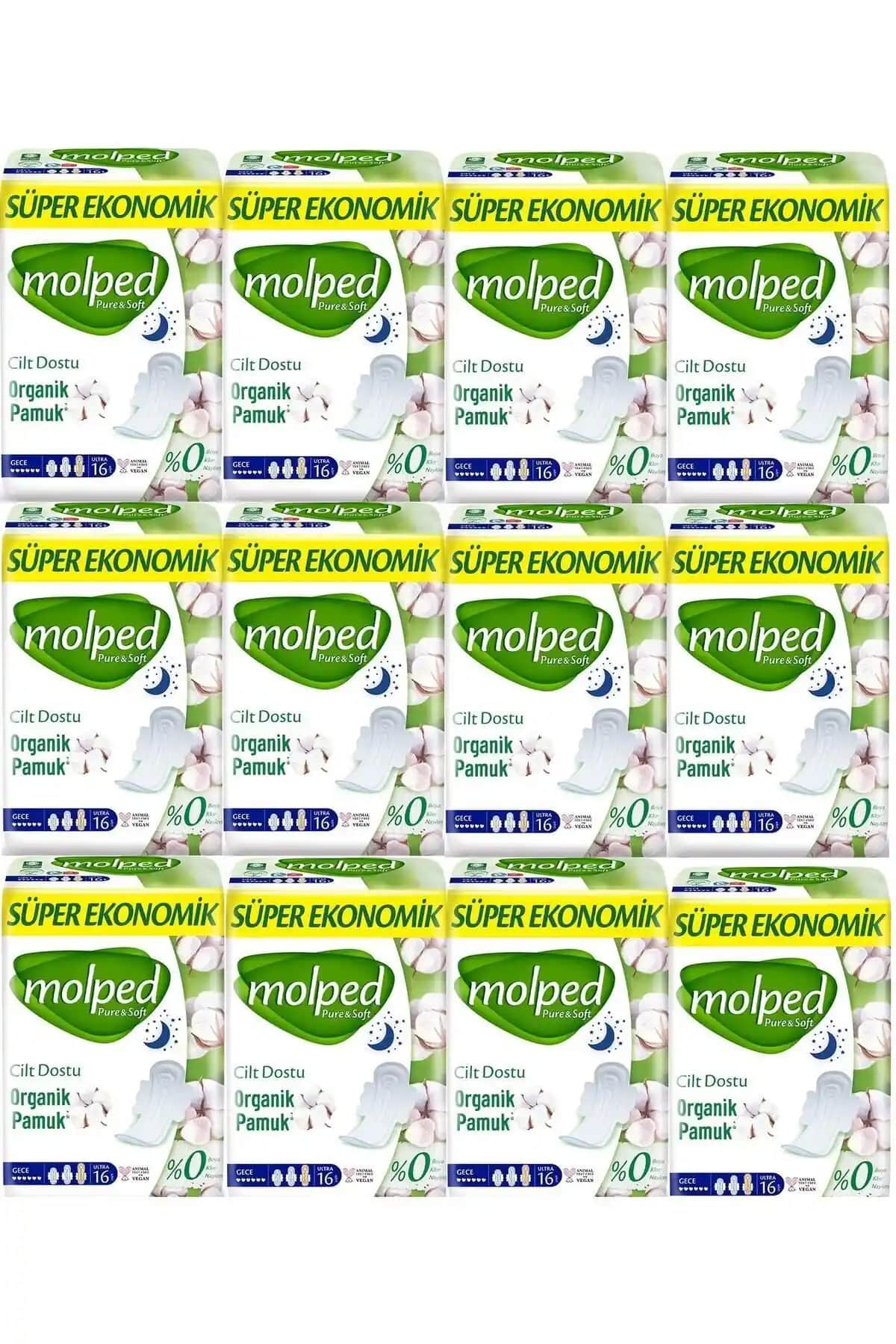 Molped Pure&soft ve Pure Soft Mega Gece Pedleri Karşılaştırması