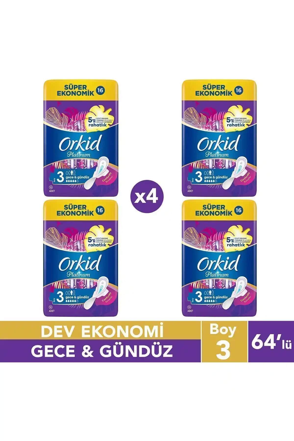Orkid Platinum ve Ultra Extra Gece Pedleri Karşılaştırması: Hangi Ped Sizin İçin Uygun