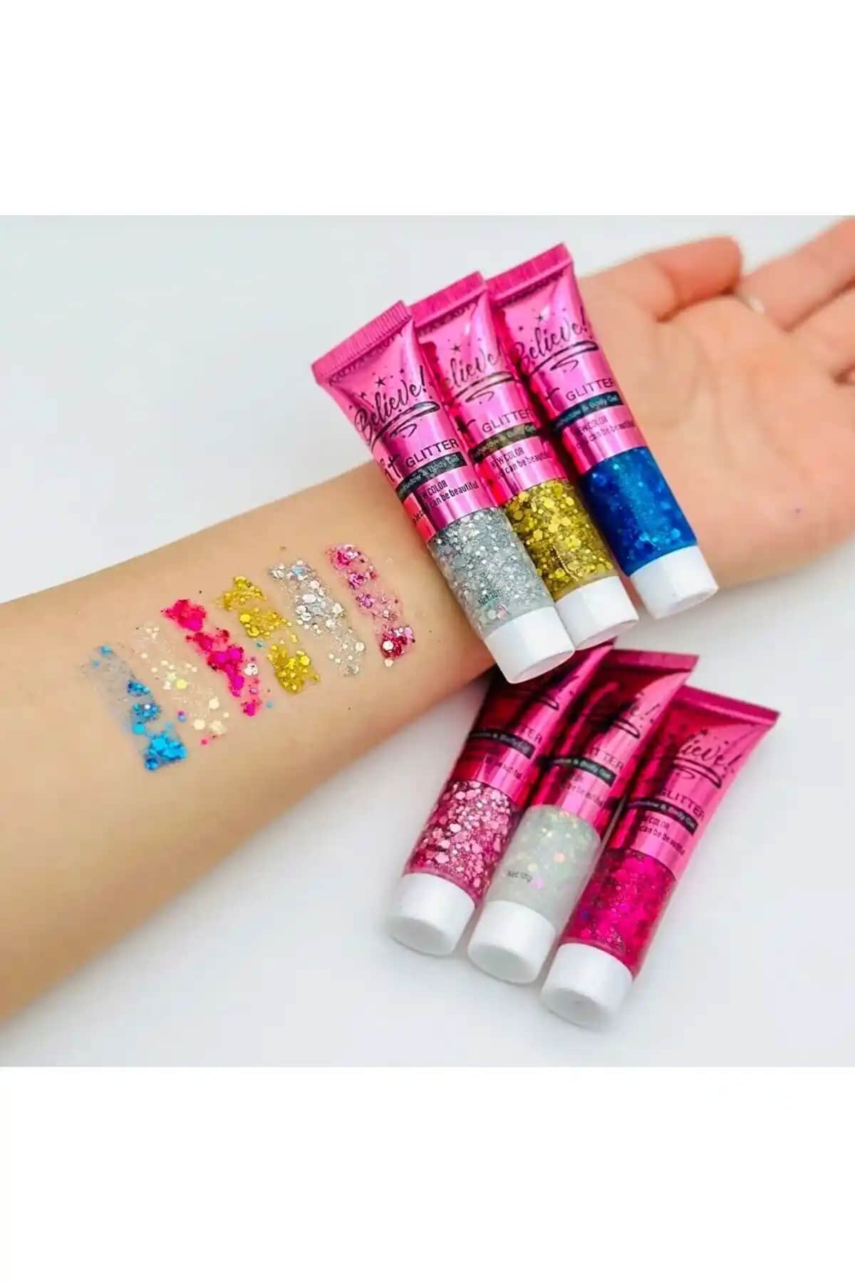 Cerengurer 6'lı Yansımalı Jel Glitter: Parlaklık ve Kullanım Kolaylığında Yeni Bir Düzey