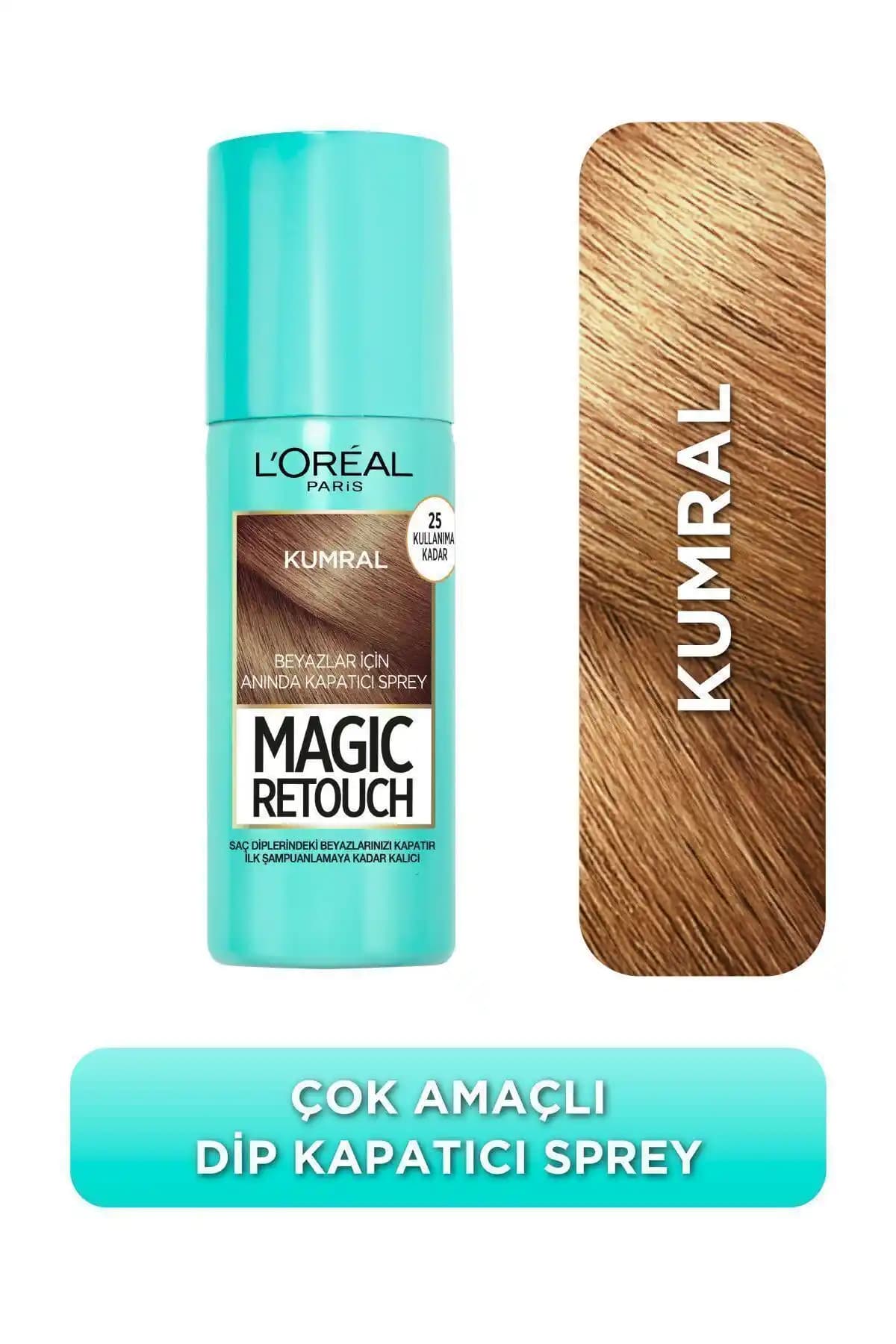 L'Oreal Paris Beyazlar İçin Kapatıcı ve Magic Retouch Spreylerinin Karşılaştırması