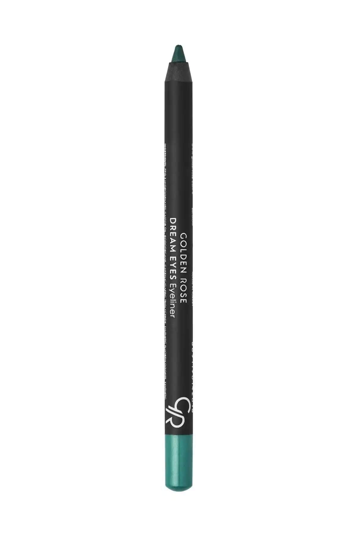 Golden Rose Dream Eyes Yeşil Eyeliner No:411 Mint Modern ve Kalıcı Göz Makyajı İçin
