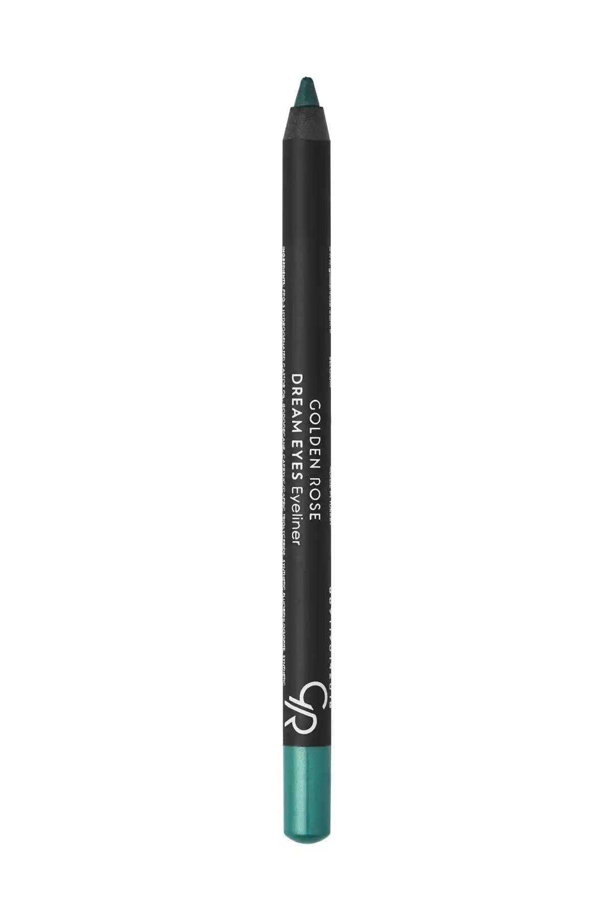 Golden Rose Dream Eyes Yeşil Eyeliner No:411 Mint Modern ve Kalıcı Göz Makyajı İçin