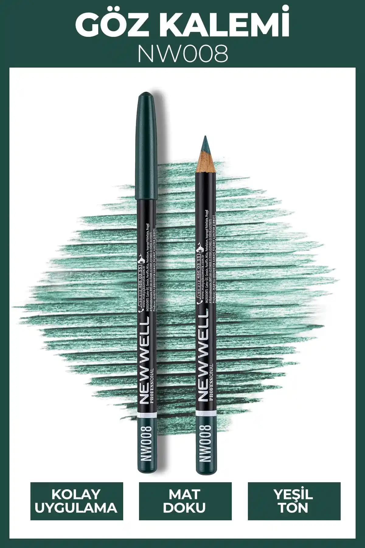 New Well Göz Kalemi NW008: Şık ve Doğal Göz Makyajı İçin Mükemmel Seçenek