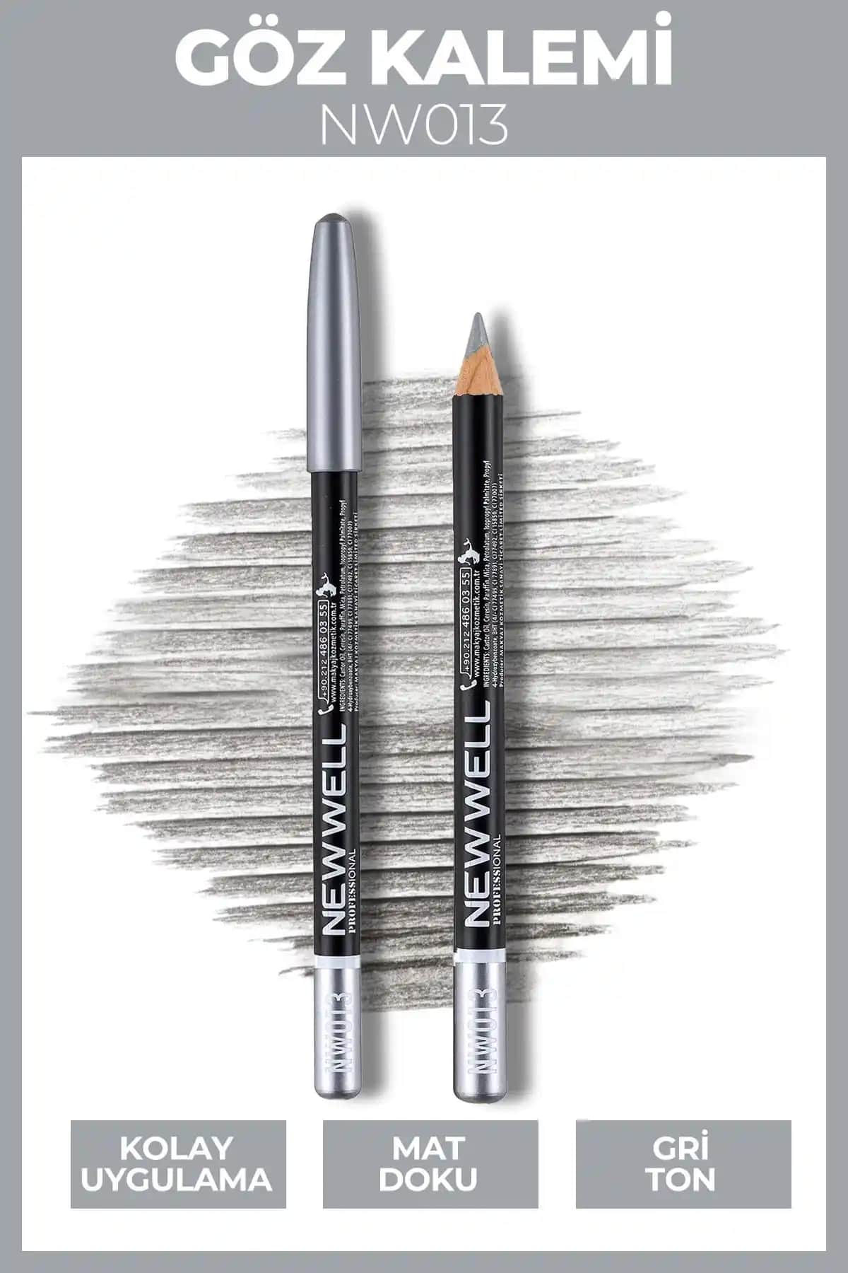 New Well Göz Kalemi NW013: Suya Dayanıklı, Modern ve Kalıcı Göz Makyajı İçin Mükemmel Seçenek
