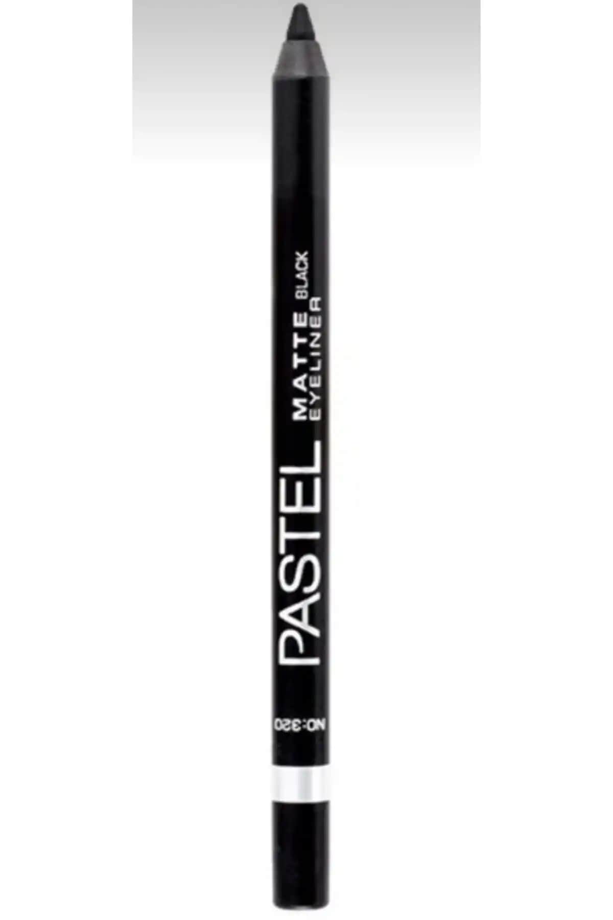 Pastel Matte Waterporof 320 Siyah Sürme Kalem: Uzun Süre Kalıcı ve Suya Dayanıklı Göz Kalemi