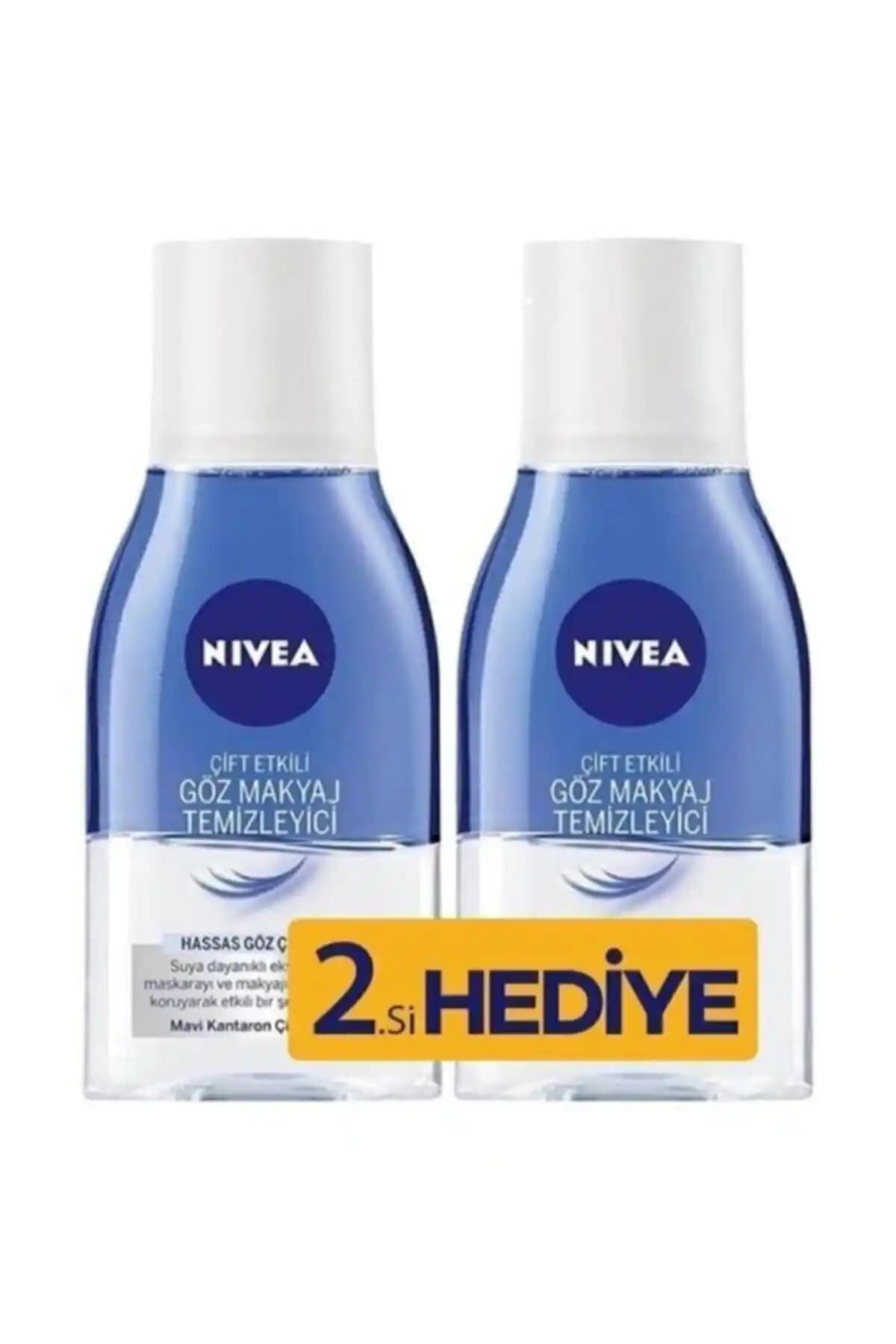 NIVEA Hassas Çift Fazlı Göz Makyaj Temizleyici - Derinlemesine ve Nazik Temizlik