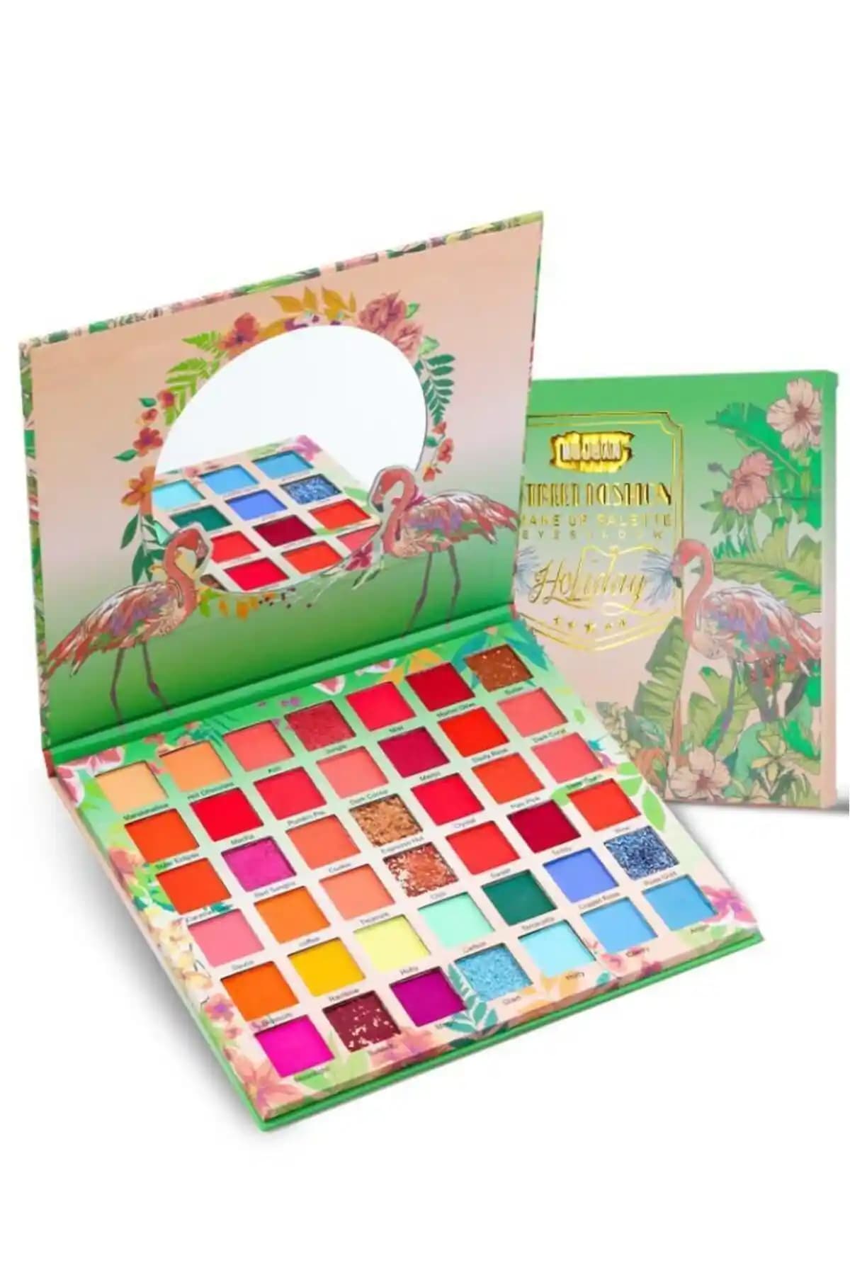 Makyaj Tutkunları İçin MUJGAN ve Roesıa Rose Neon Göz Farı Paletleri Karşılaştırması