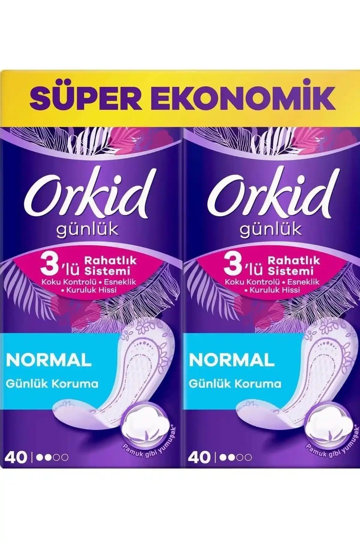 Orkid Günlük Ped Normal Paket: Günlük Hijyen ve Konfor İçin Güvenilir Seçenek