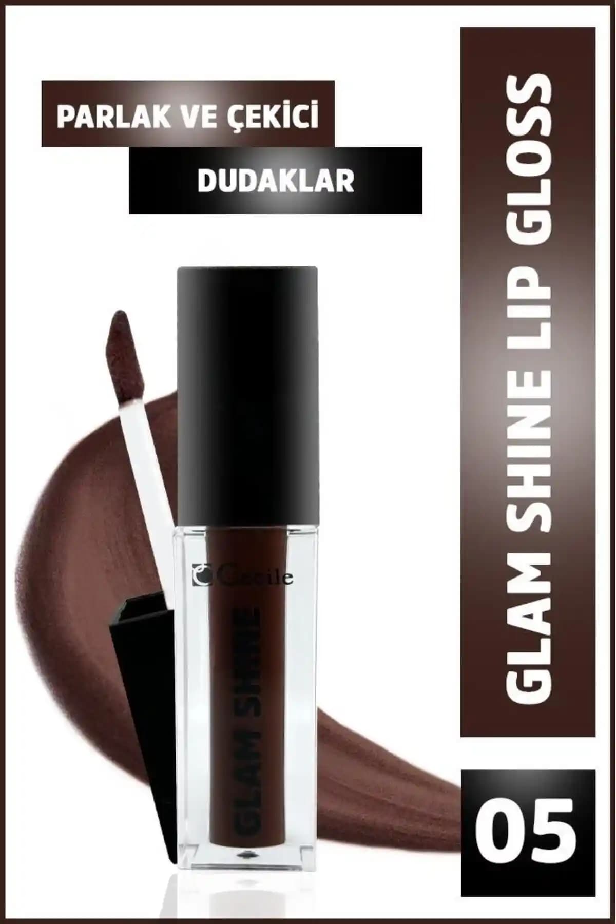 Cecile Glam Shine 05 ve Paden Seductress Dudak Parlatıcılarının Karşılaştırması