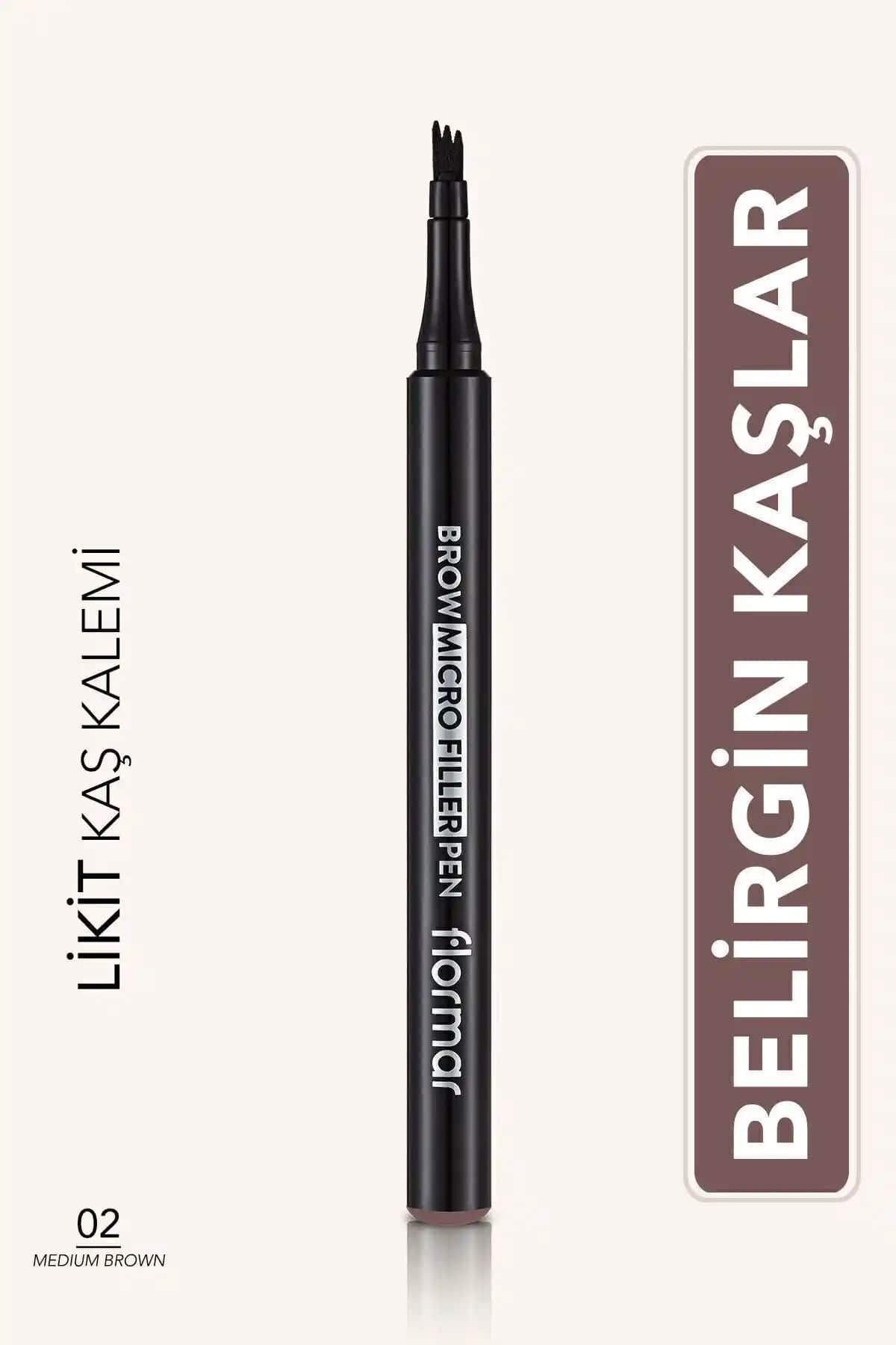 Flormar Kaş Kalemleri Karşılaştırması: Fırça Uçlu Likit ve Micro Filler Brow Pen