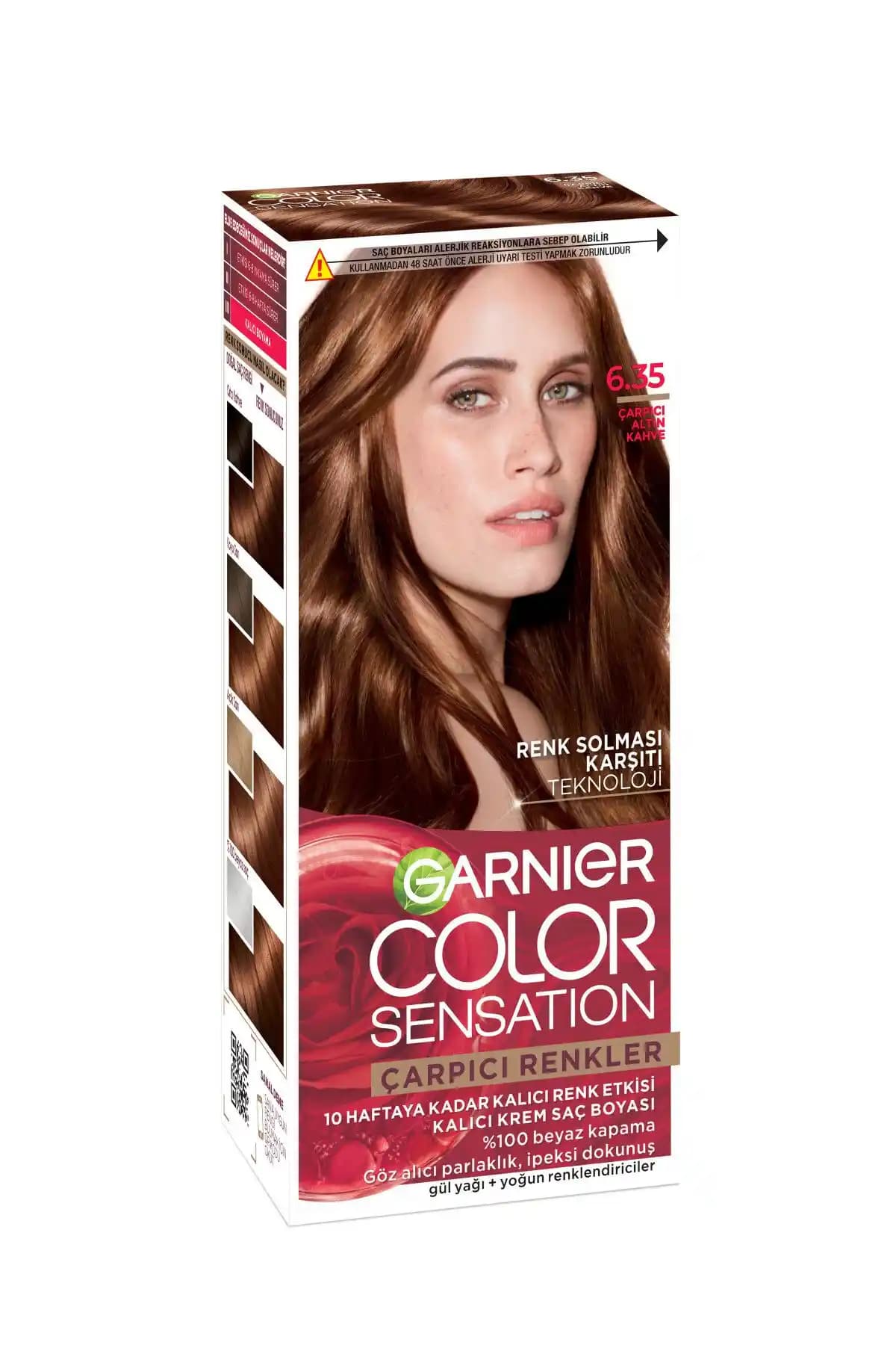 Garnier Çarpıcı Renkler 6.35 ve Naturel Color 5.0 Saç Boyası Karşılaştırması