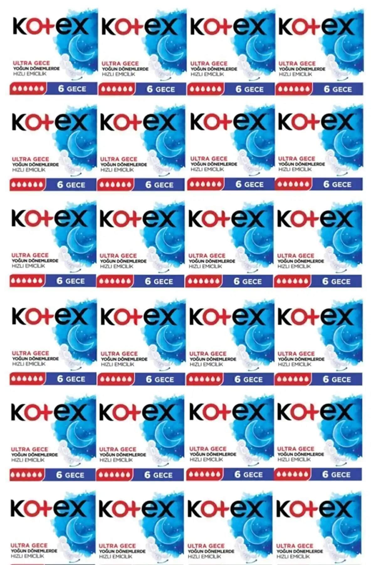 Kotex Tekli Gece Hijyenik Pedleri ile Güvenli ve Konforlu Gece Kullanımı