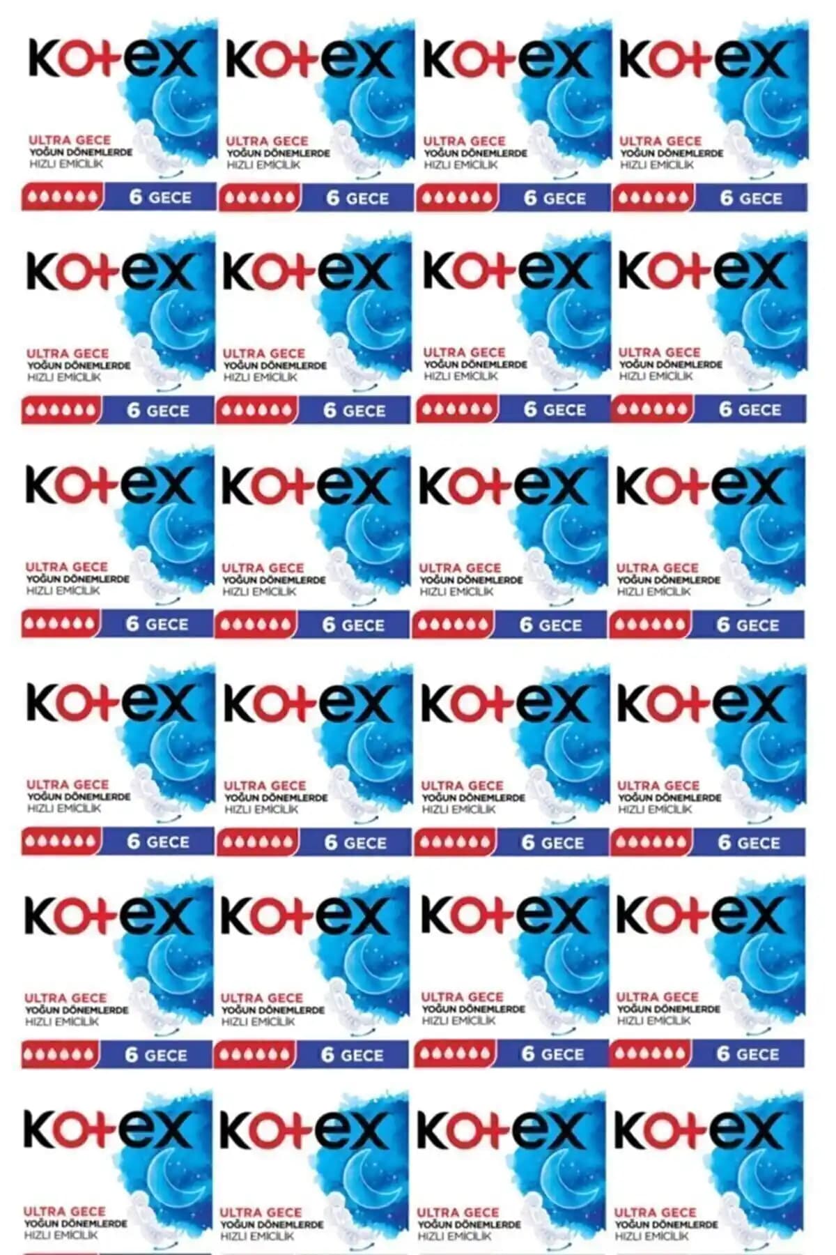Kotex Tekli Gece Hijyenik Pedleri ile Güvenli ve Konforlu Gece Kullanımı