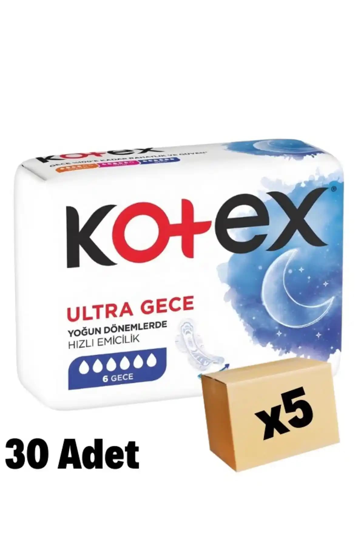 Kotex Ultra Gece Hijyenik Ped: Güvenli ve Konforlu Gece Kullanımı İçin Uygun Çözüm