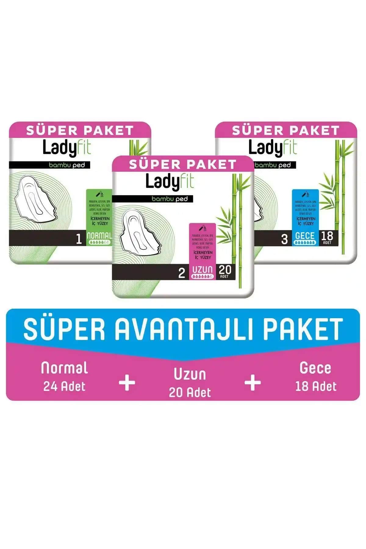 Ladyfit Bambu Ped: Doğal ve Konforlu Günlük Hijyen Çözümü