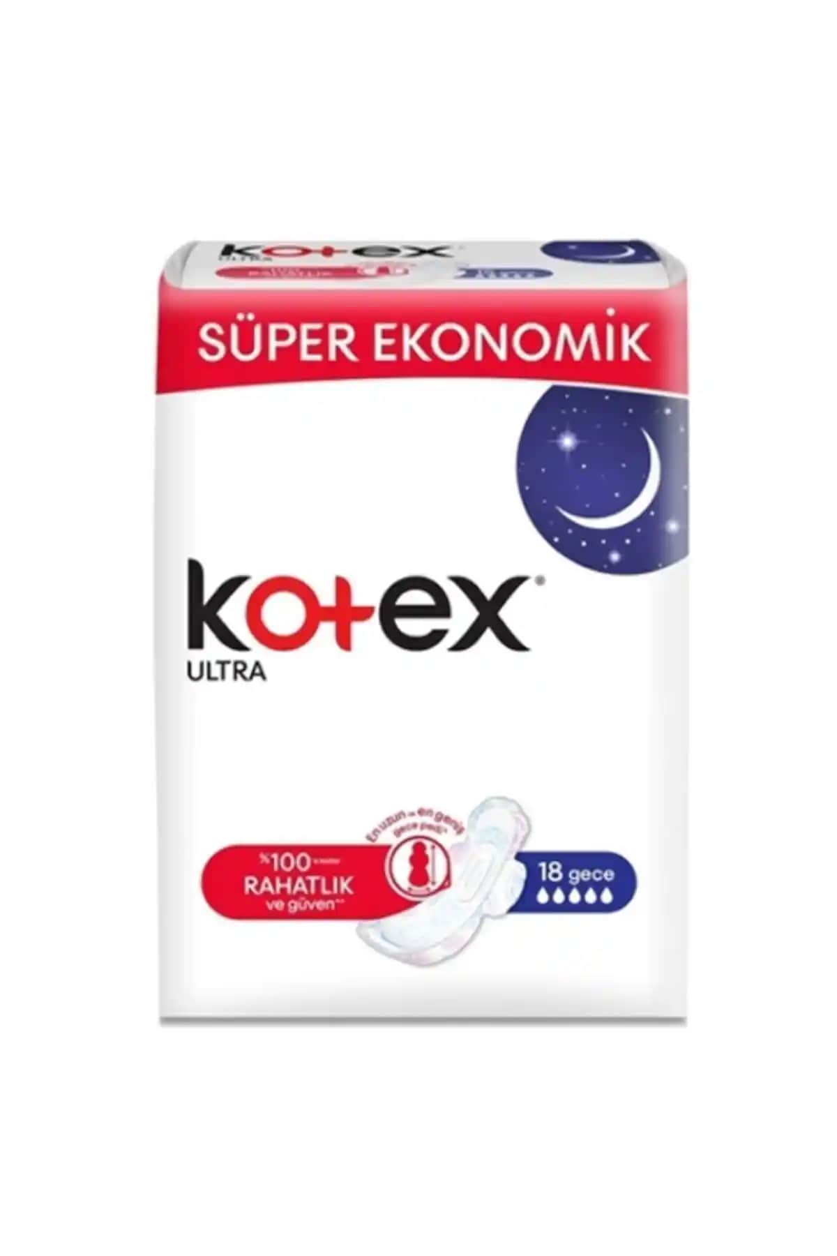 Kotex Ultra Quadro Süper Eko Gece Pedleri ile Günlük ve Gece Güvenli Hijyen Çözümü
