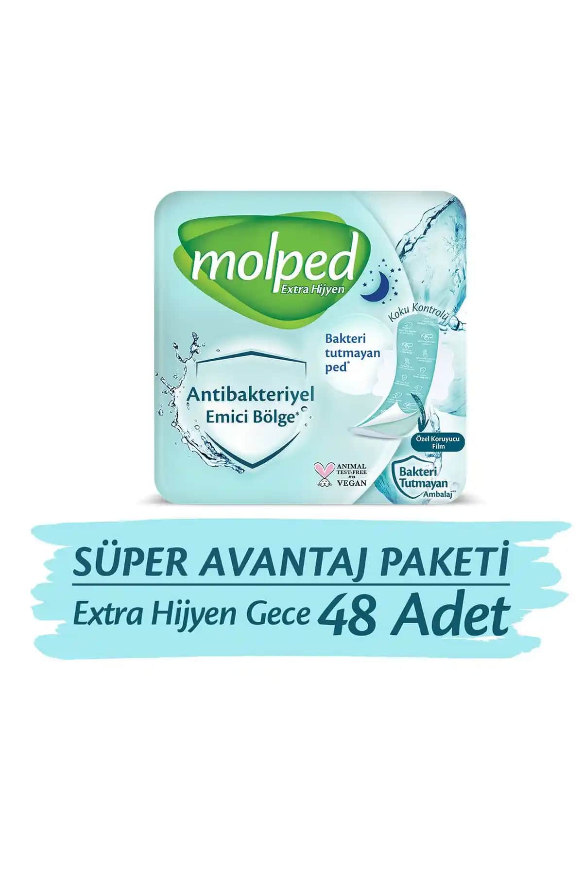 Molped Extra Hijyen Gece Pedi: Güvenli ve Konforlu Gece Kullanımı İçin Ideal Seçenek