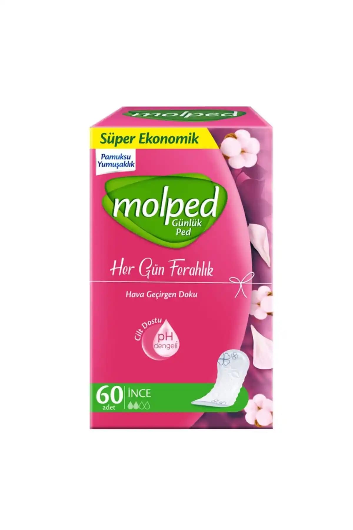 Molped Günlük Ped: İnce ve Parfümsüz Tasarımıyla Günlük Hijyen İçin Güvenilir Tercih