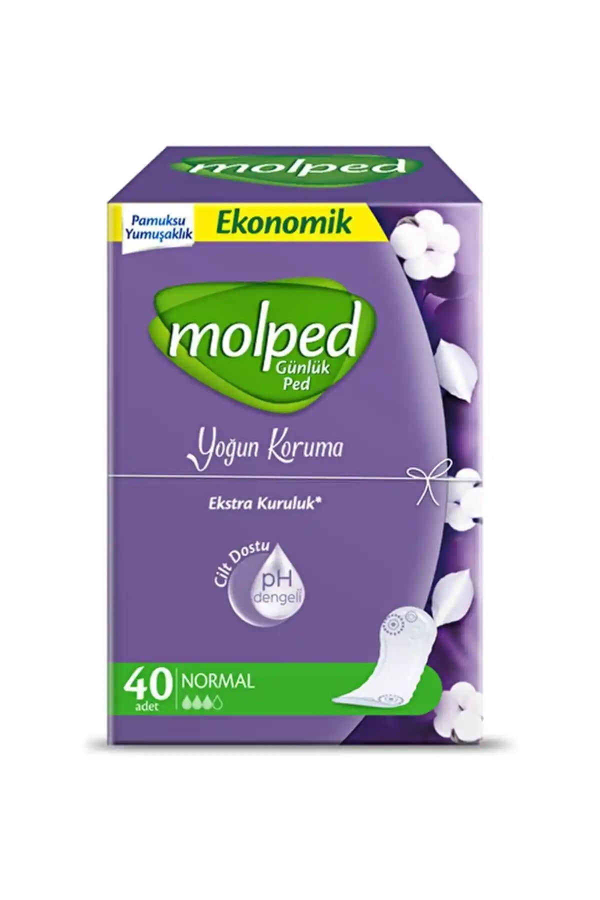 Molped Günlük Ped: Nefes Alan, Parfümsüz ve Dermatolojik Testlerden Geçmiş Günlük Hijyen Ürünü