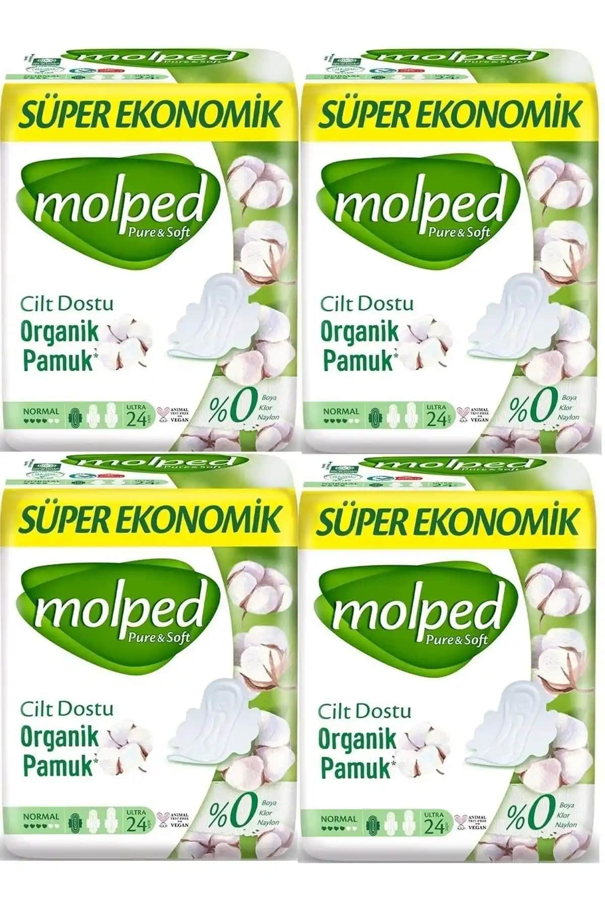 Molped Pure & Soft Normal Süper Ekonomik Ped: Konfor ve Güvenlik Sunan Hijyen Ürünü