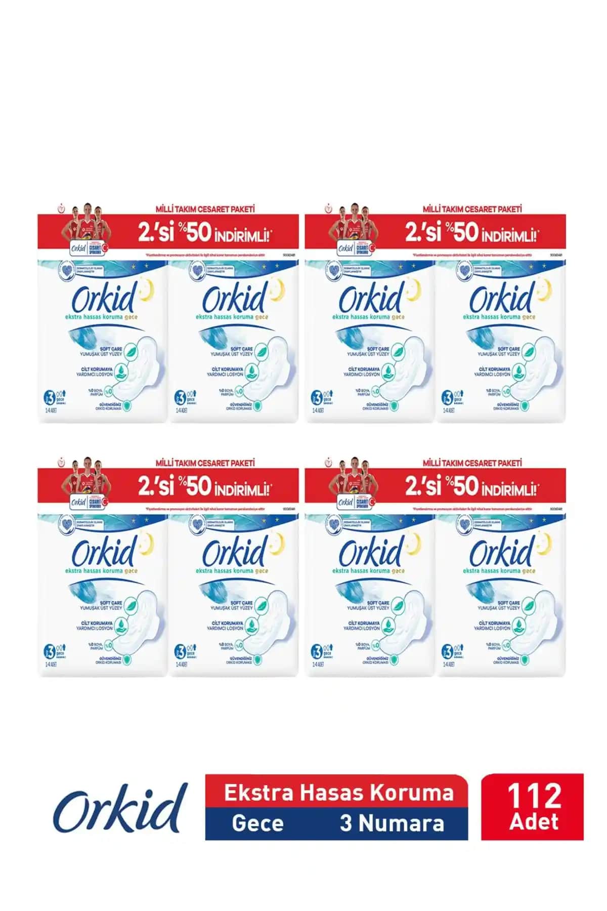 Orkid Extra Hassas Koruma Gece Pedi: Rahat ve Güvenli Uyku İçin İdeal Seçenek