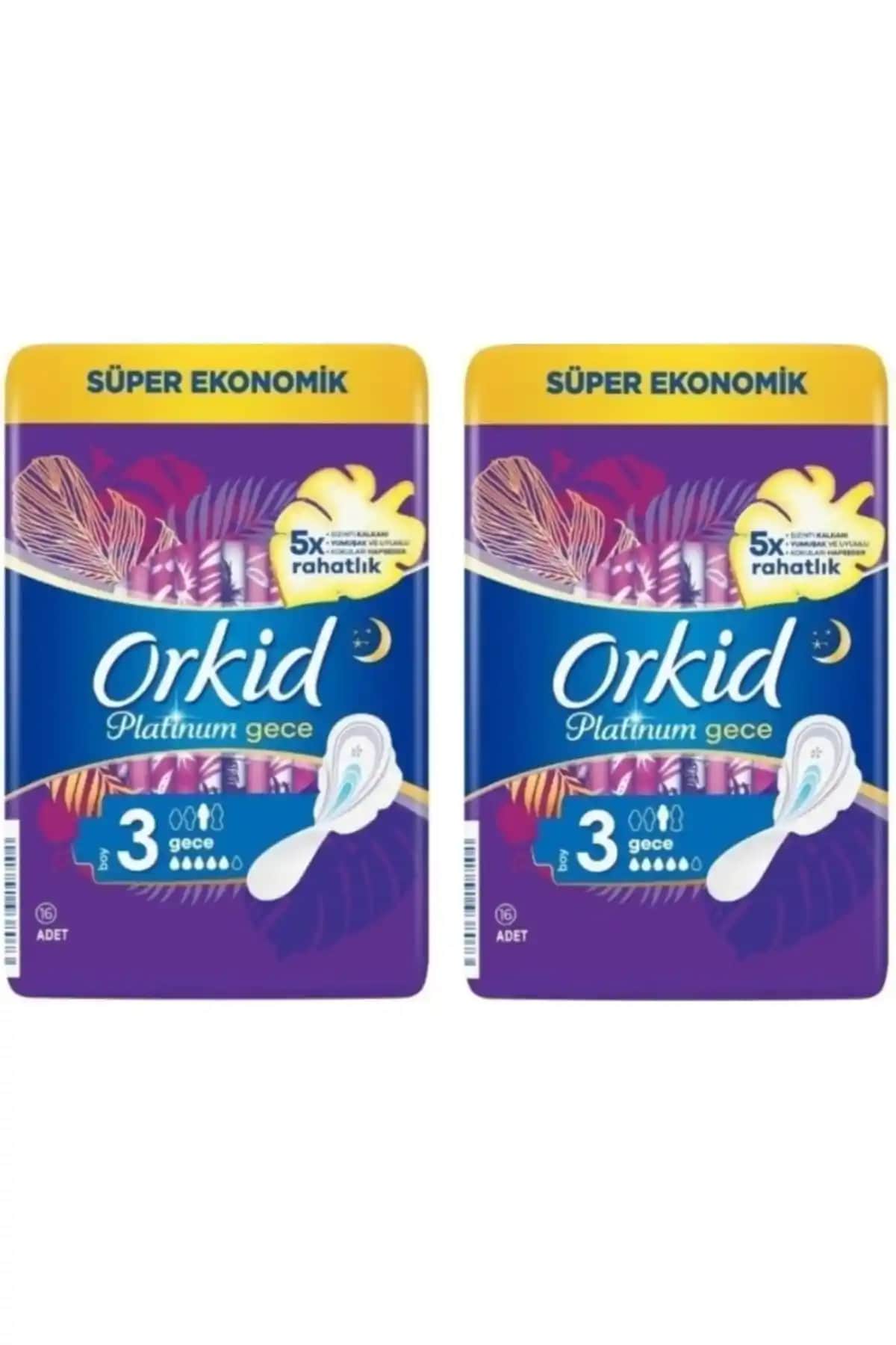 Orkid Platinum 4'lü Gece Pedi: Konfor ve Güvenlik İçin Güvenilir Seçenek