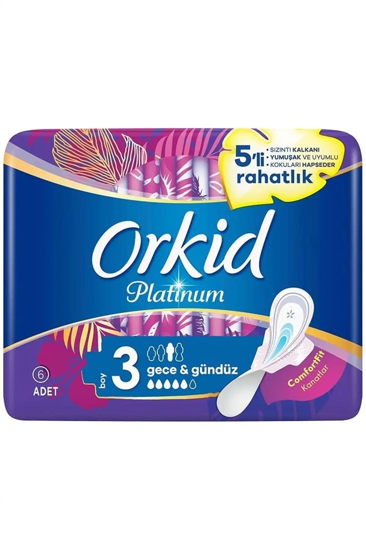 Orkid Platinum Gece ve Gündüz Hijyenik Pedler: Yüksek Kalite ve Güvenlik Sağlayan Seçenekler