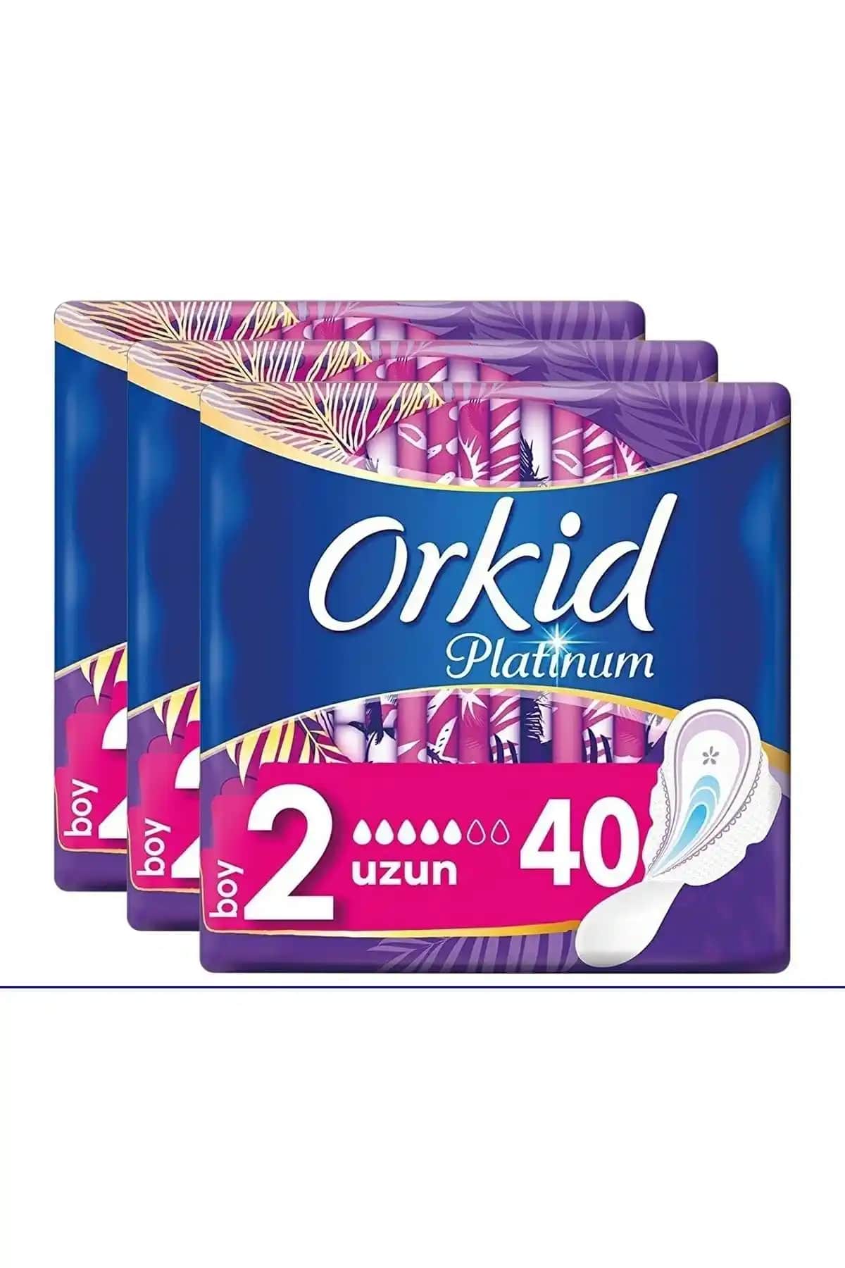 Orkid Platinum Uzun Cesaret Paketi: Günlük Konfor ve Güvenlik İçin Modern Hijyen Çözümü