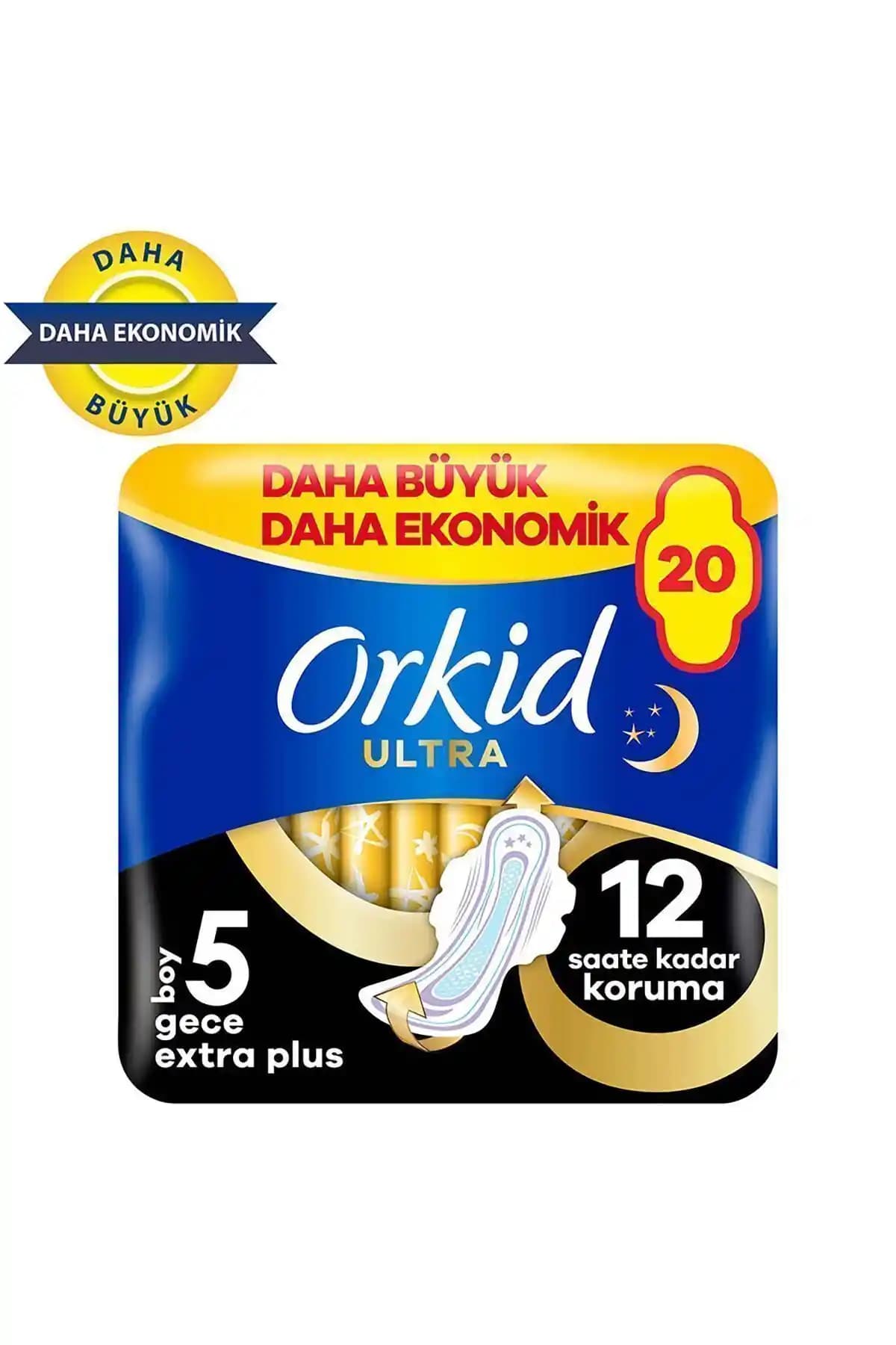 Orkid Ultra Gece Ekstra Plus: Güçlü Koruma ve Konfor Sunan Hijyenik Ped